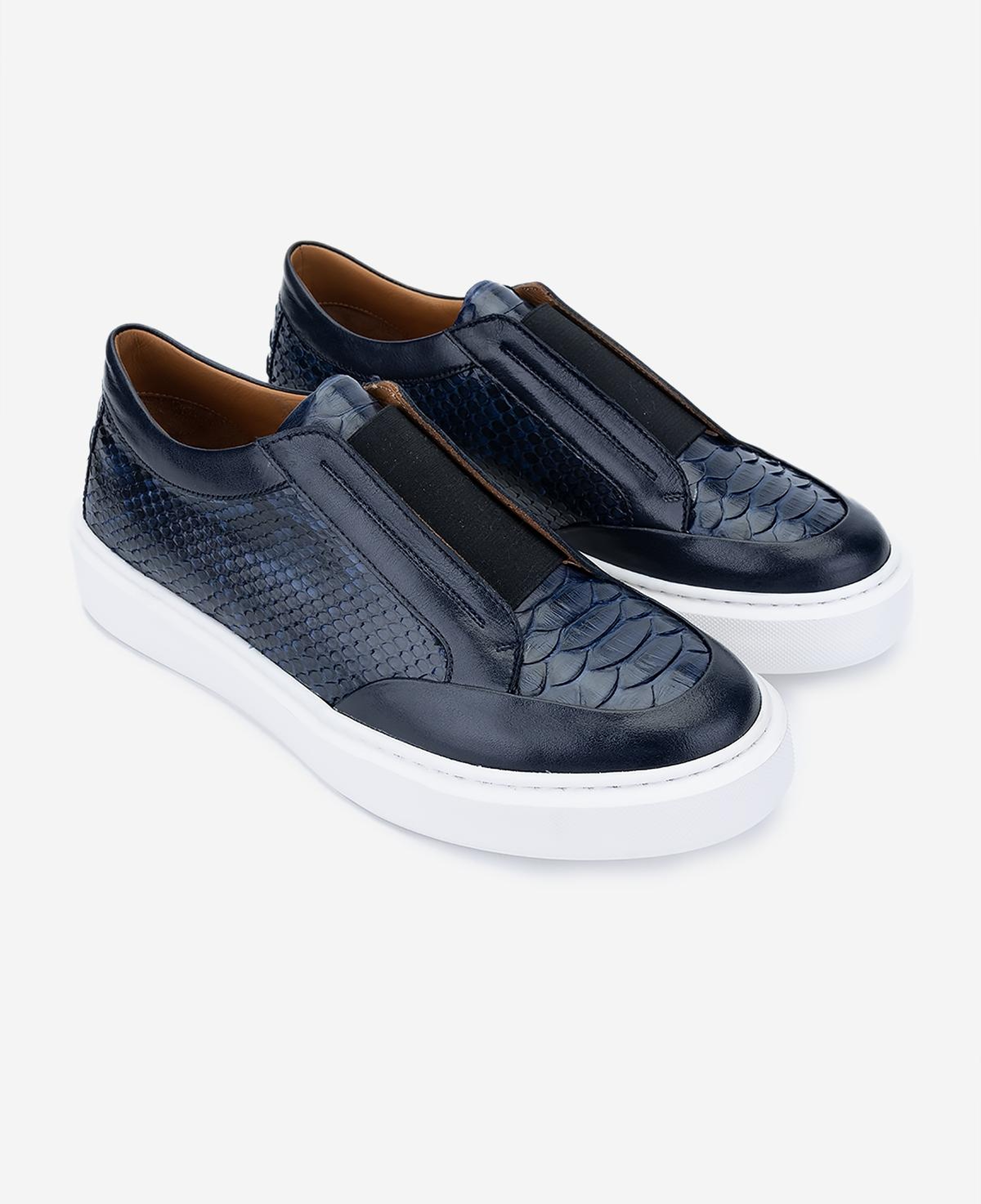 Valmenti Erkek Hakiki Deri Lacivert Sneakers & Spor Ayakkabı