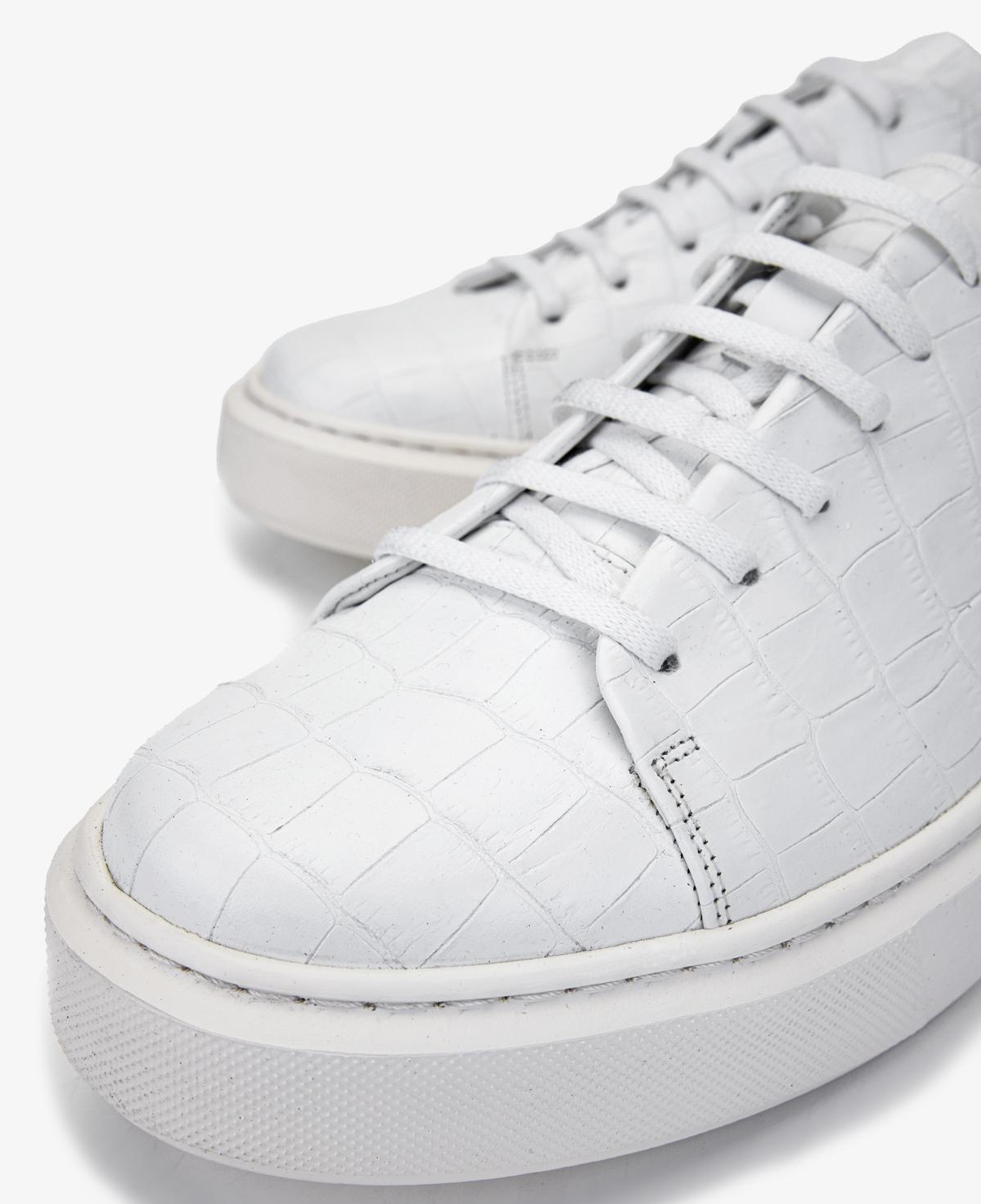 Valmenti Erkek Hakiki Deri Beyaz Sneakers & Spor Ayakkabı