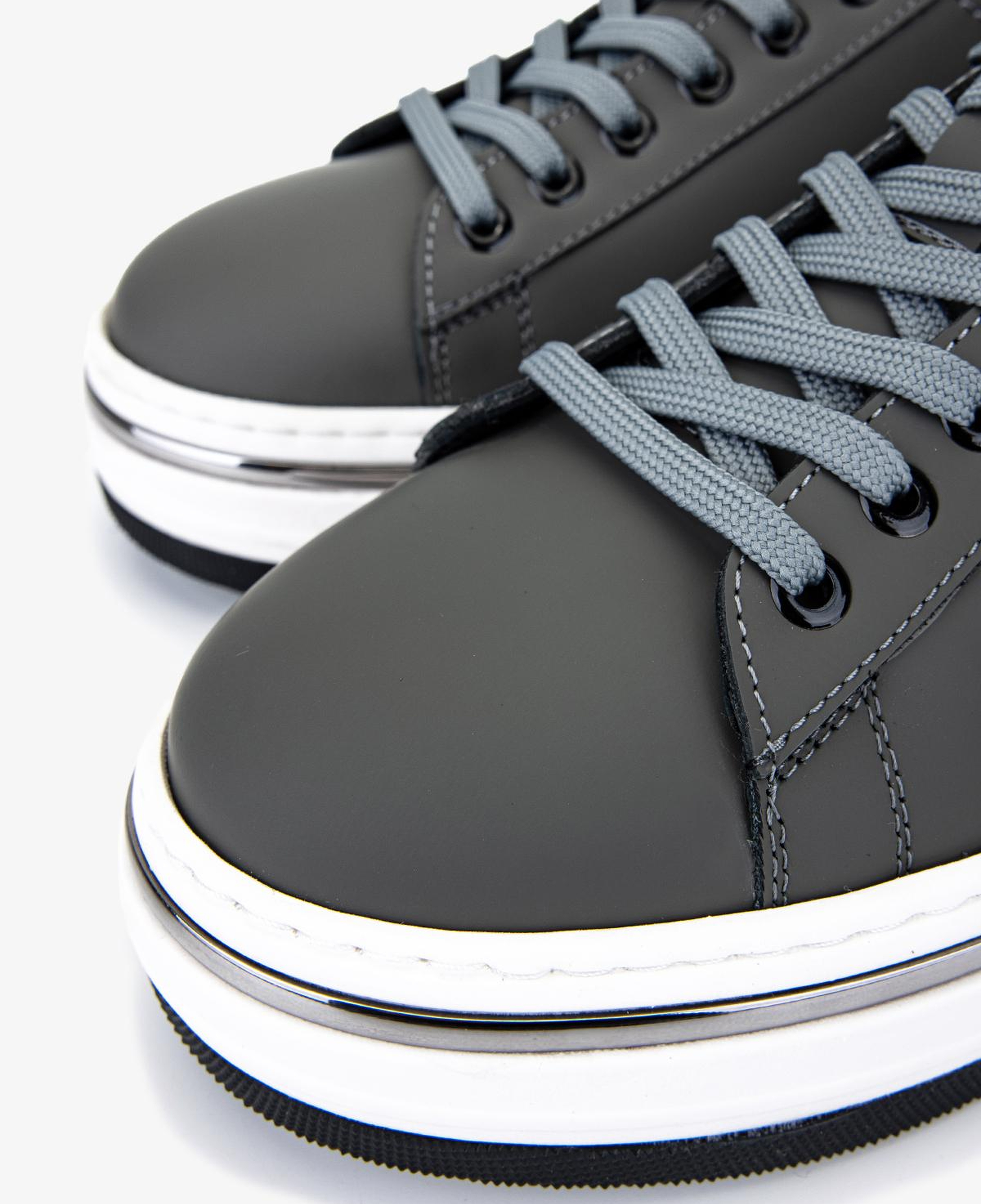 Valmenti Erkek Hakiki Deri Gri Sneakers & Spor Ayakkabı