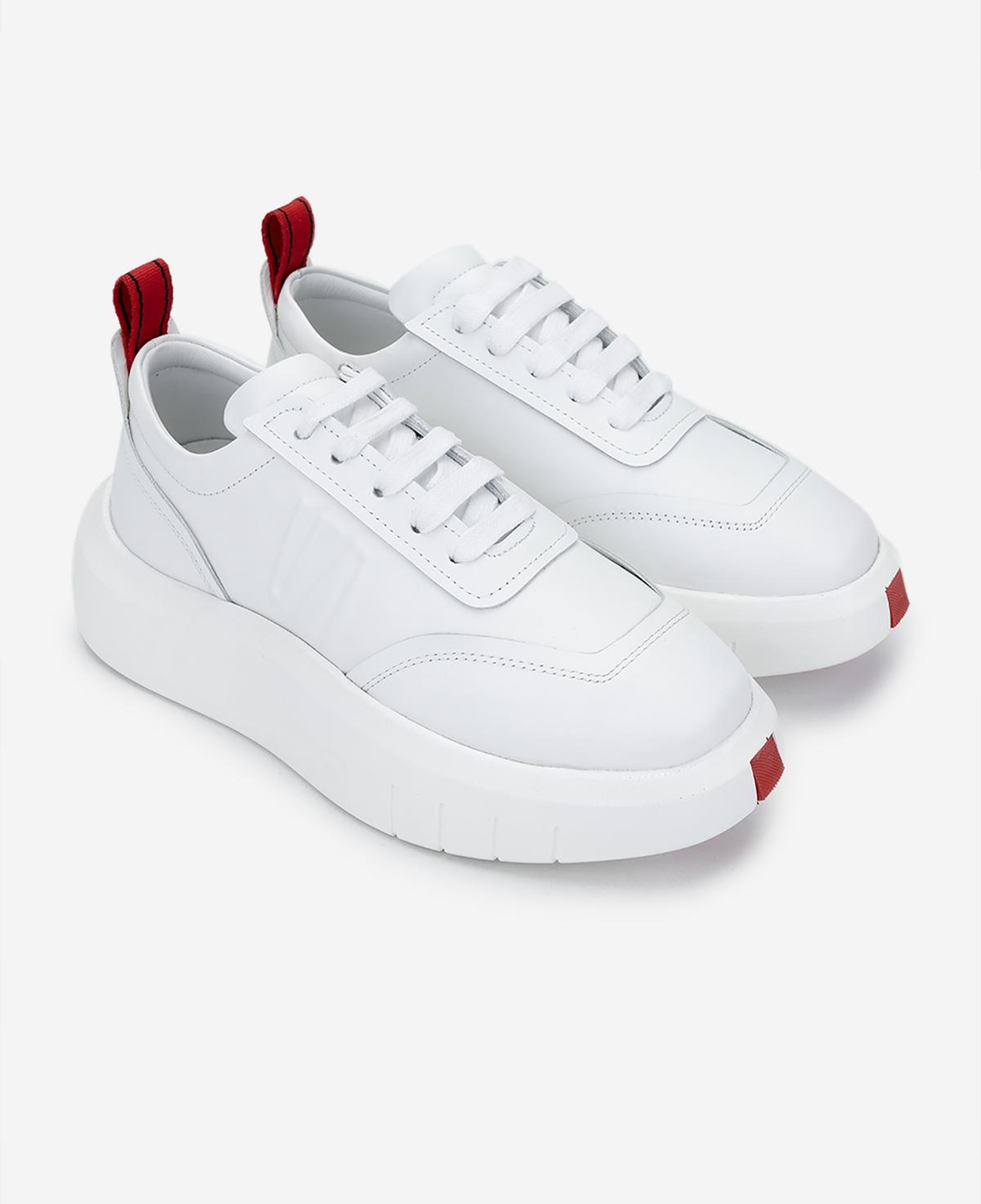 Valmenti Erkek Hakiki Deri Beyaz Sneakers & Spor Ayakkabı