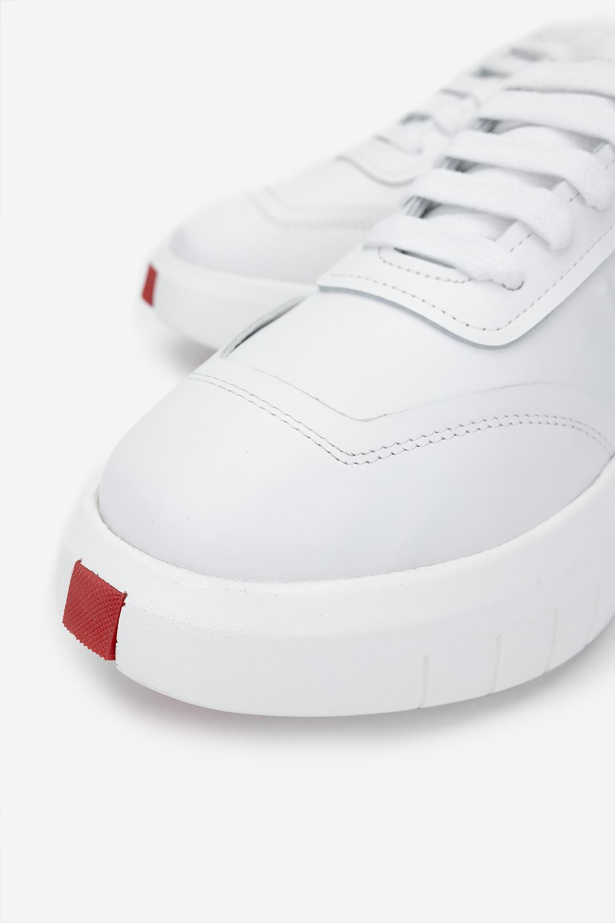 Valmenti Erkek Hakiki Deri Beyaz Sneakers & Spor Ayakkabı