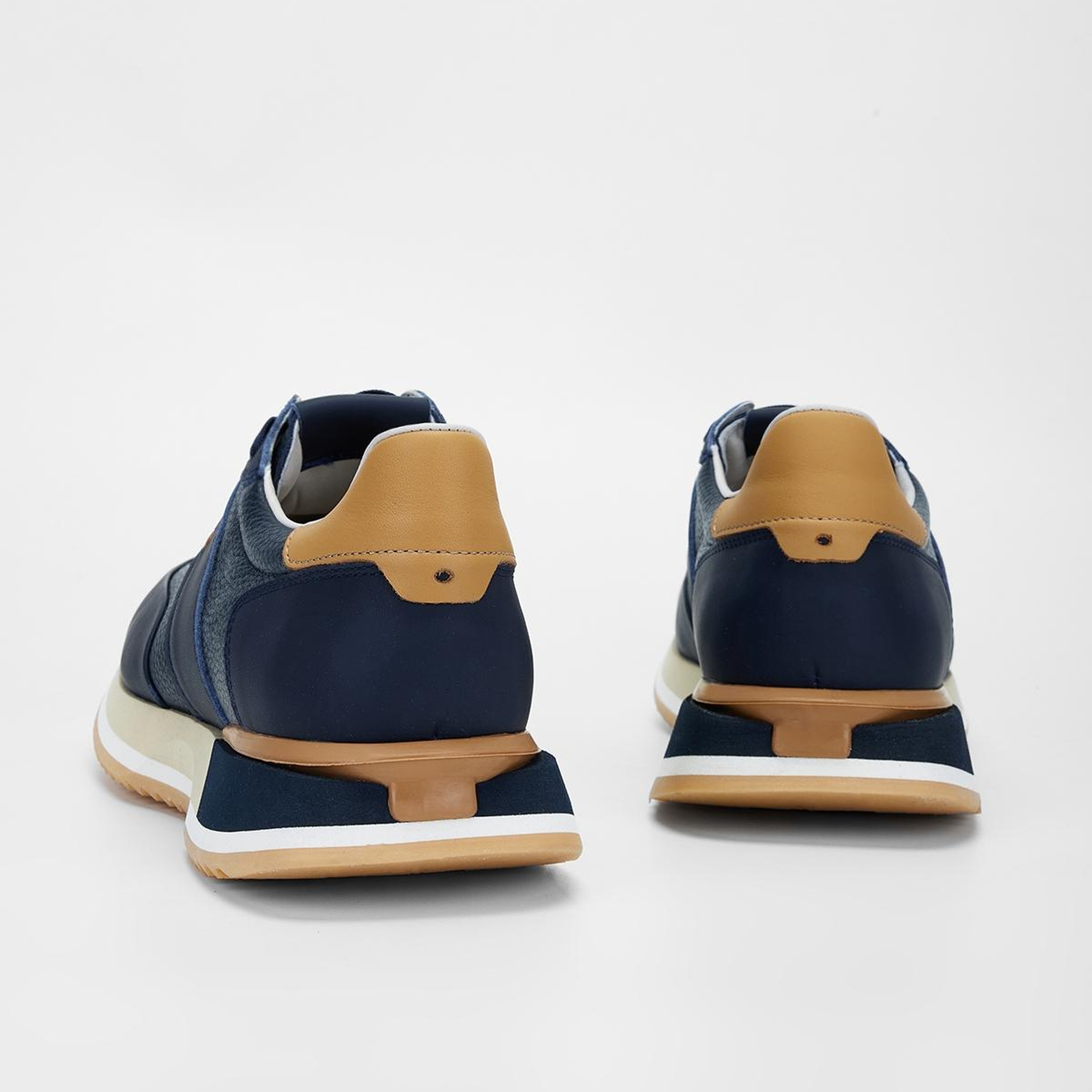 Valmenti Erkek Hakiki Deri Lacivert Sneakers & Spor Ayakkabı