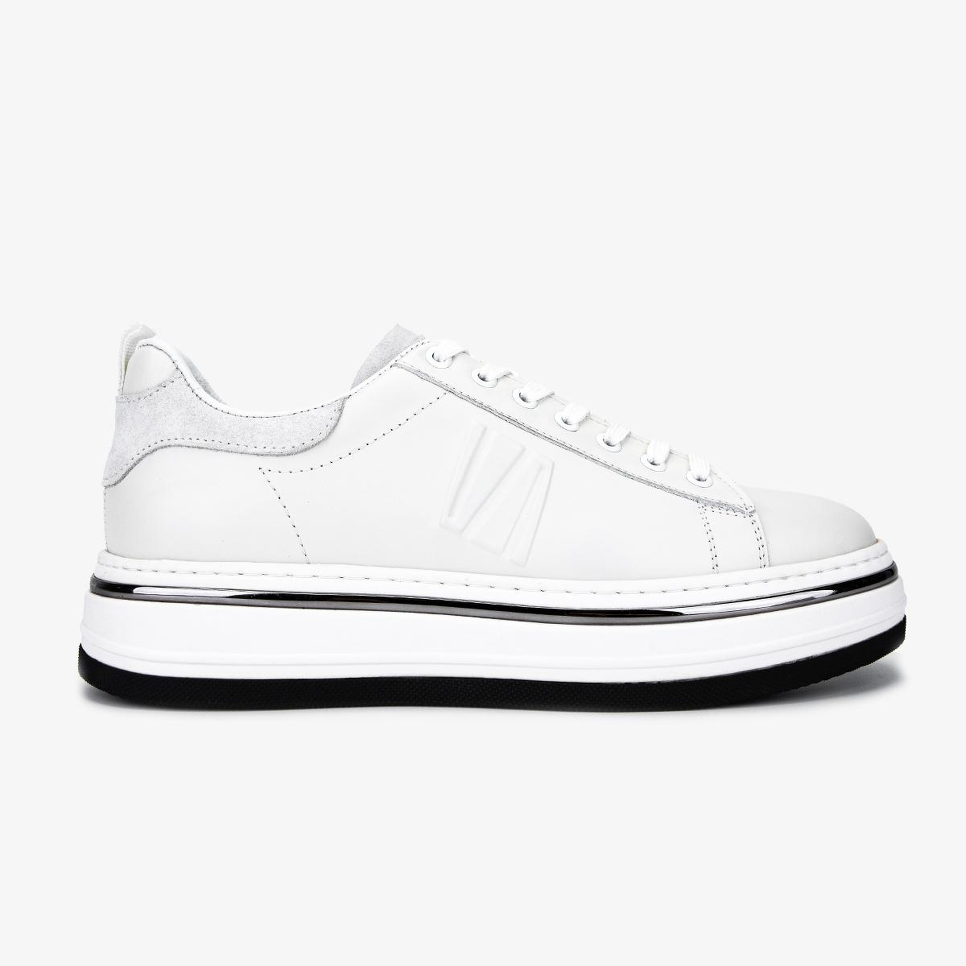 Valmenti Erkek Hakiki Deri Beyaz Sneakers & Spor Ayakkabı