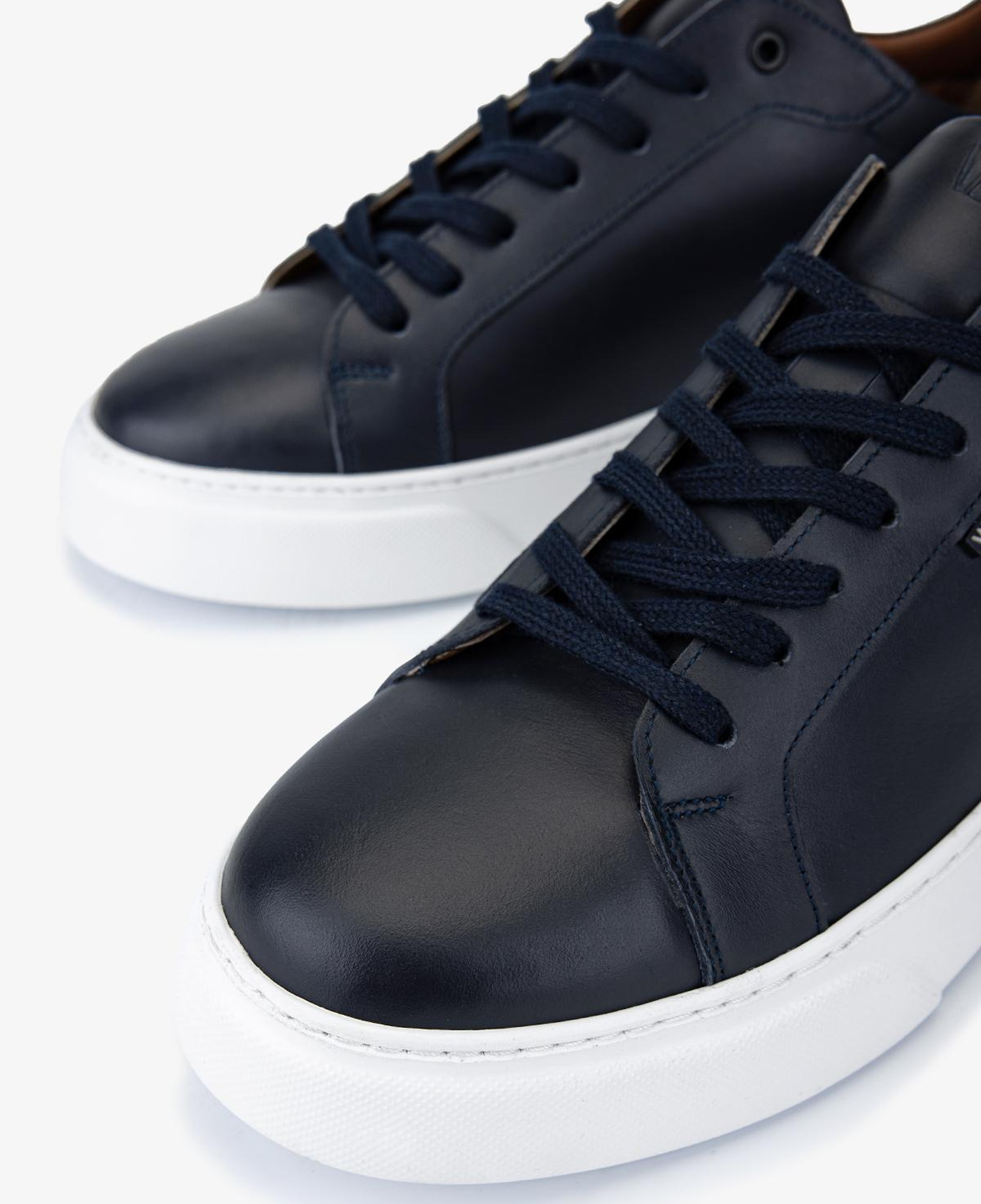 Valmenti Erkek Hakiki Deri Lacivert Sneakers & Spor Ayakkabı