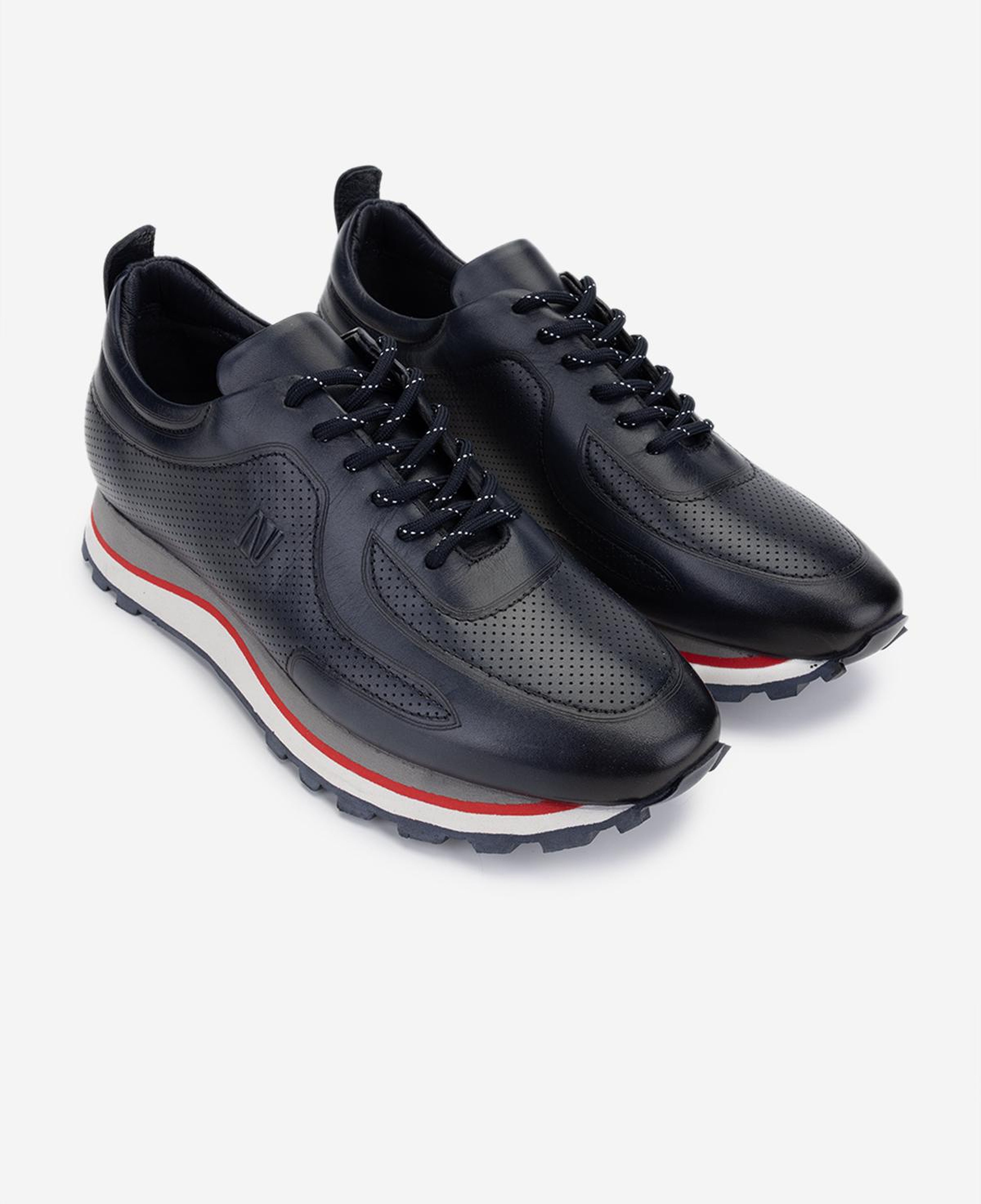 Valmenti Erkek Hakiki Deri Lacivert Sneakers & Spor Ayakkabı