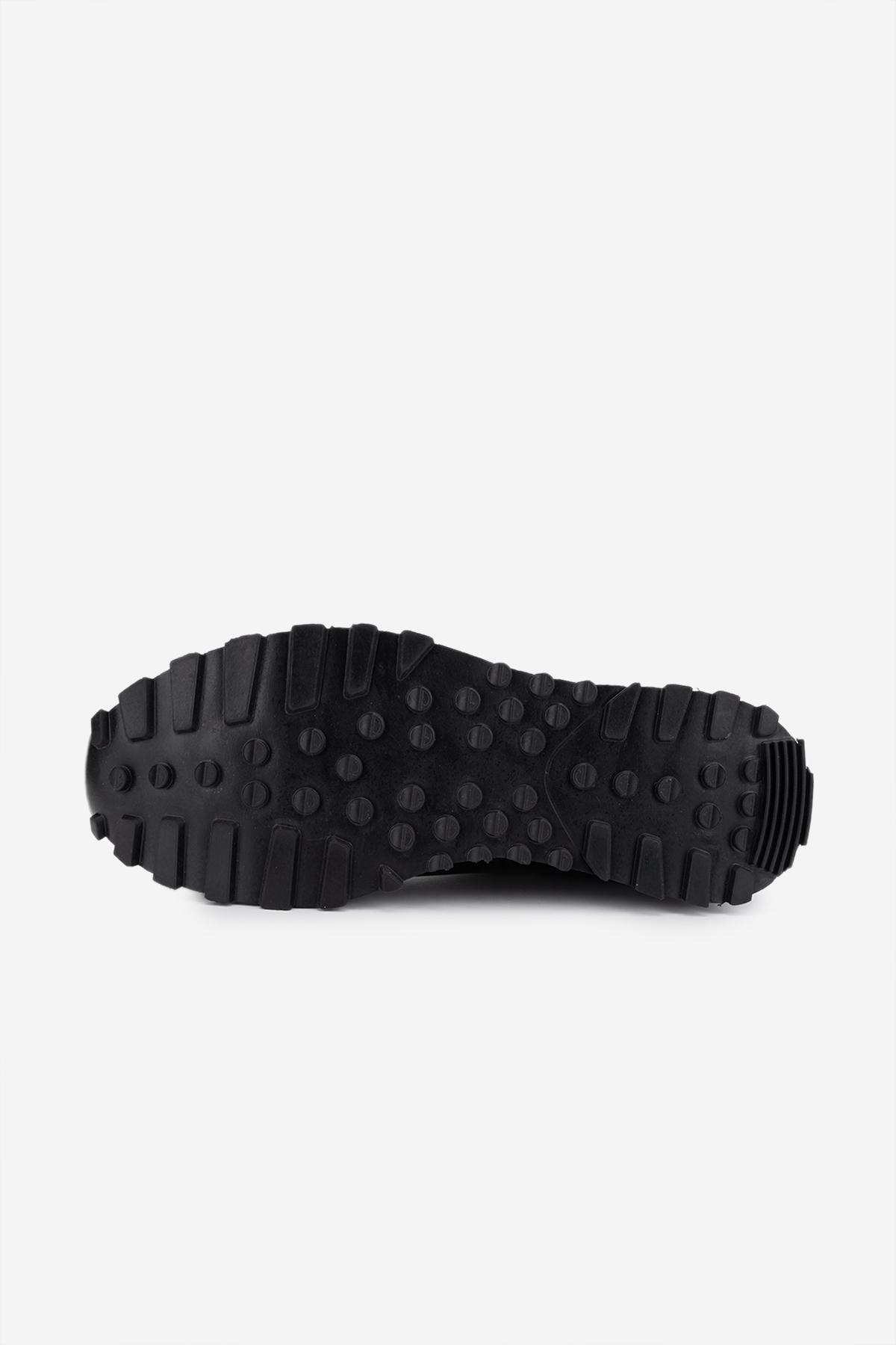 Valmenti Erkek Hakiki Deri Siyah Sneakers & Spor Ayakkabı