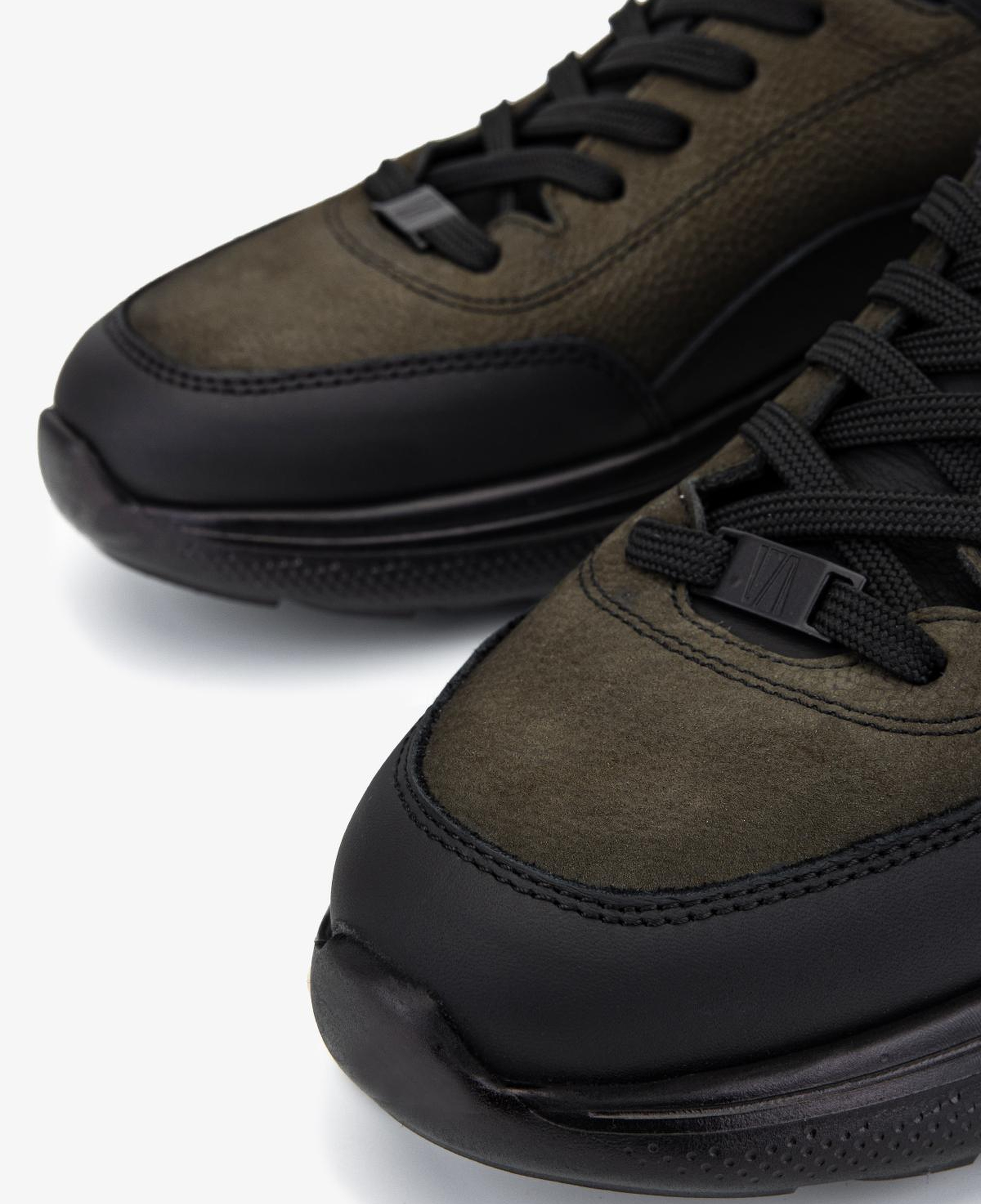 Valmenti Erkek Hakiki Deri Siyah Sneakers & Spor Ayakkabı