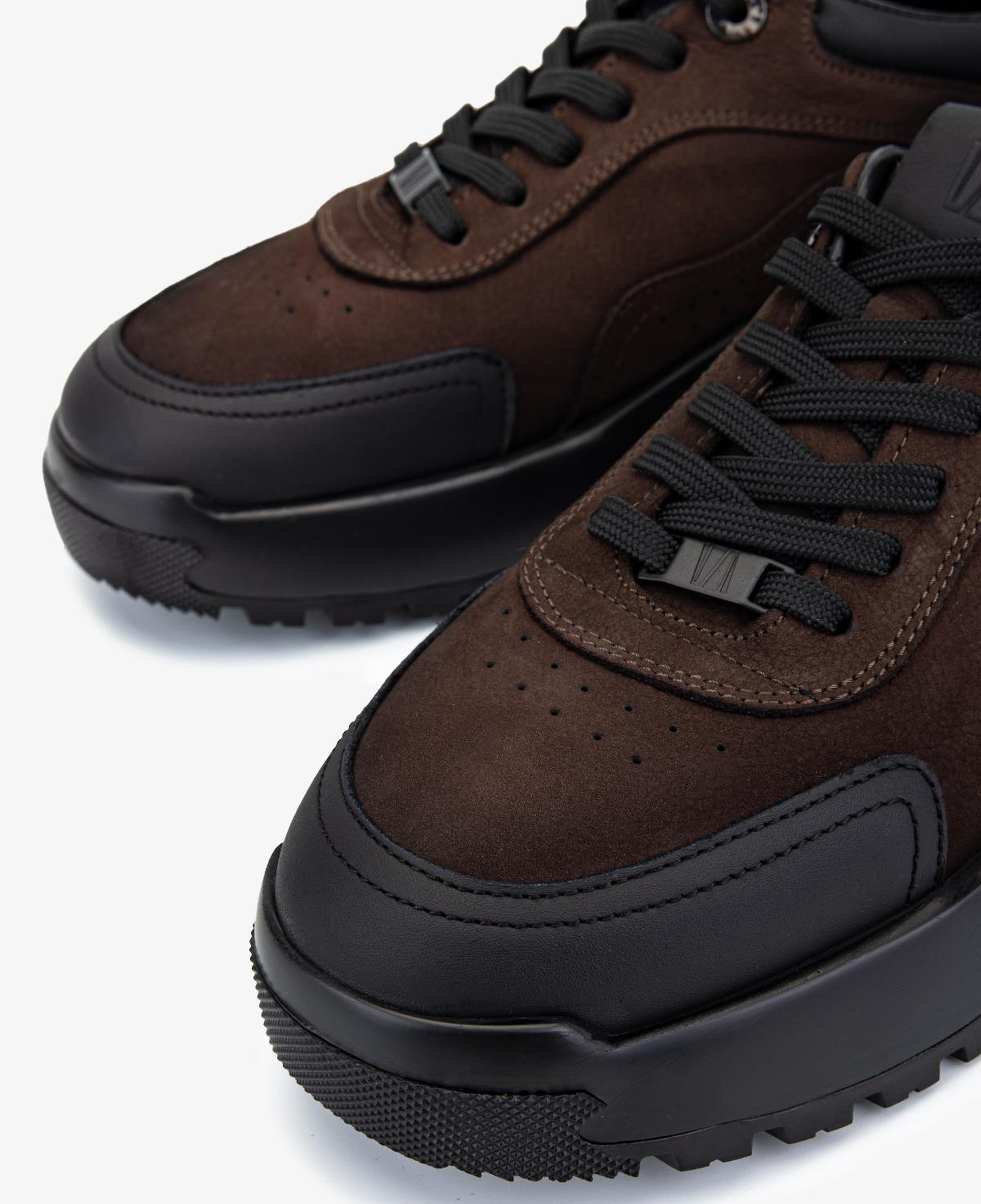 Valmenti Erkek Hakiki Deri Kahverengi Sneakers & Spor Ayakkabı