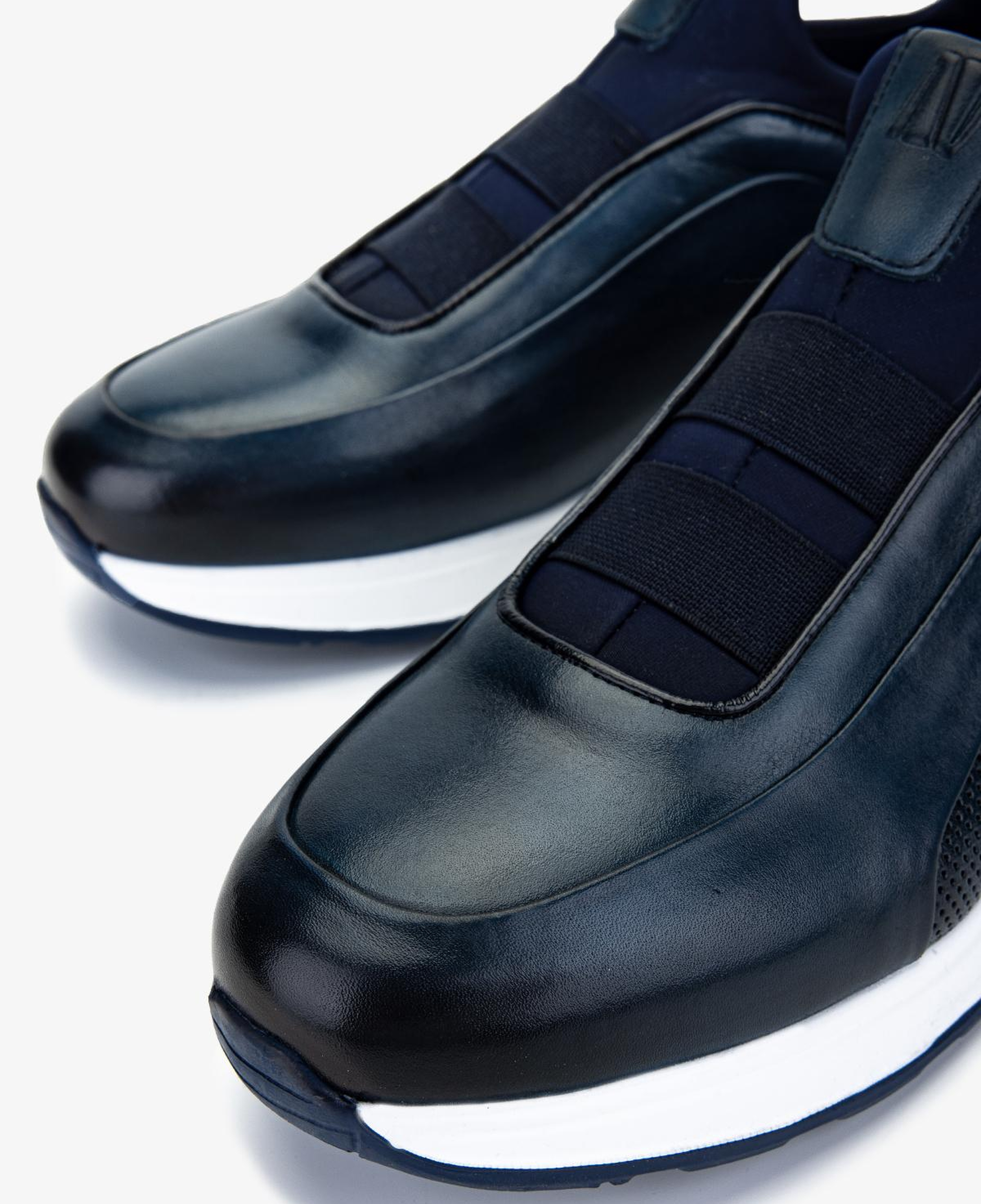 Valmenti Erkek Hakiki Deri Lacivert Sneakers & Spor Ayakkabı