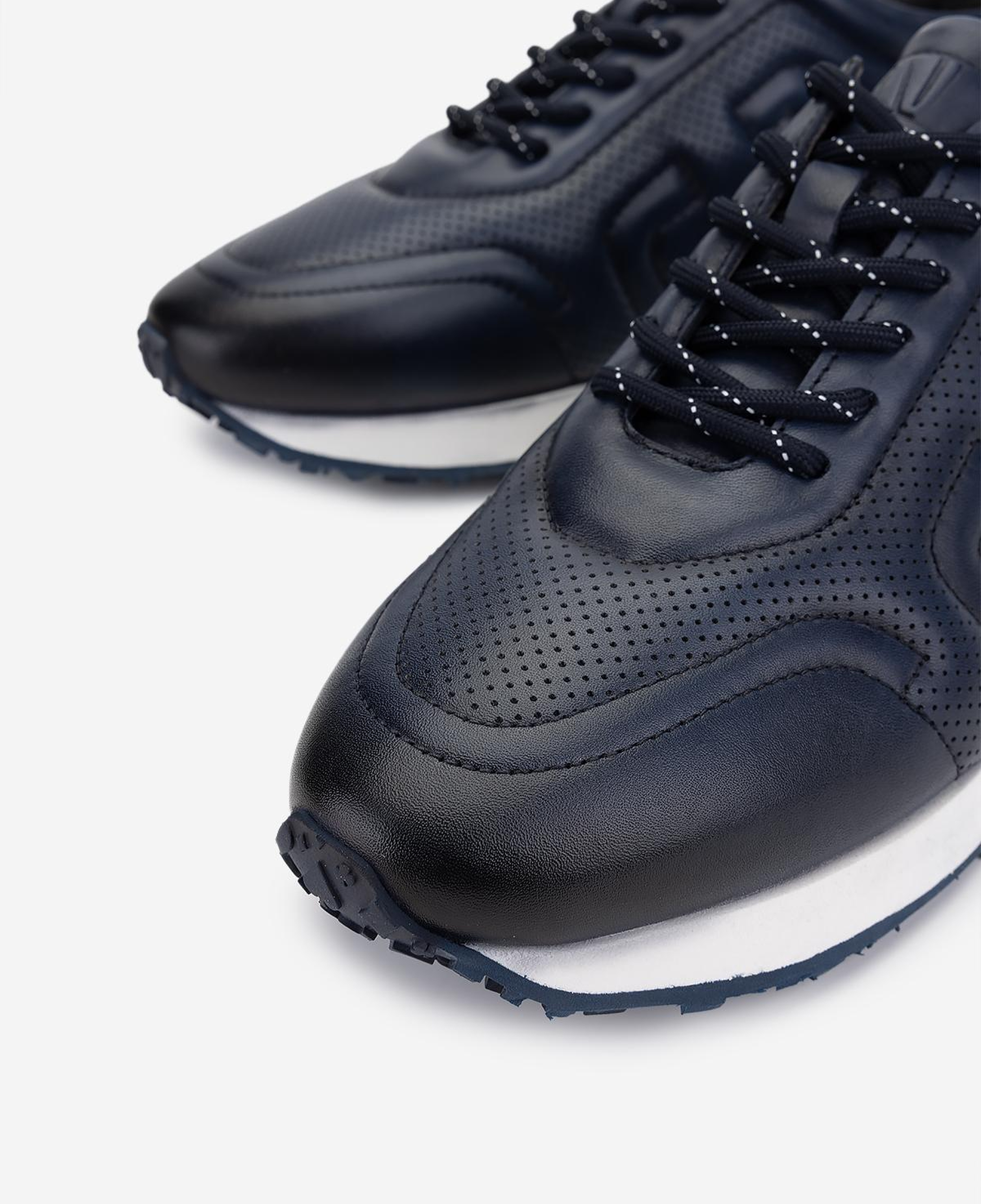 Valmenti Erkek Hakiki Deri Lacivert Sneakers & Spor Ayakkabı