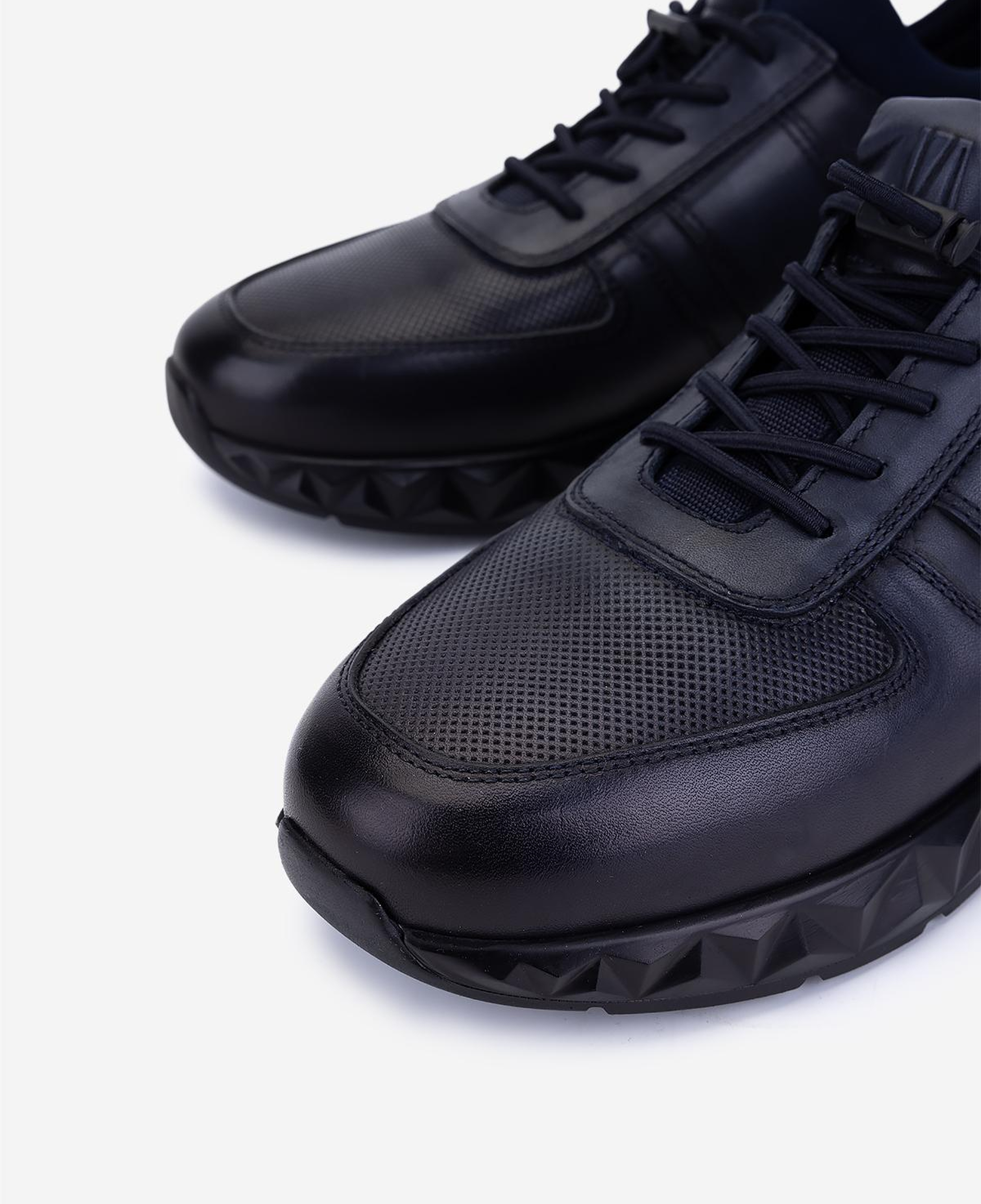 Valmenti Erkek Hakiki Deri Lacivert Sneakers & Spor Ayakkabı