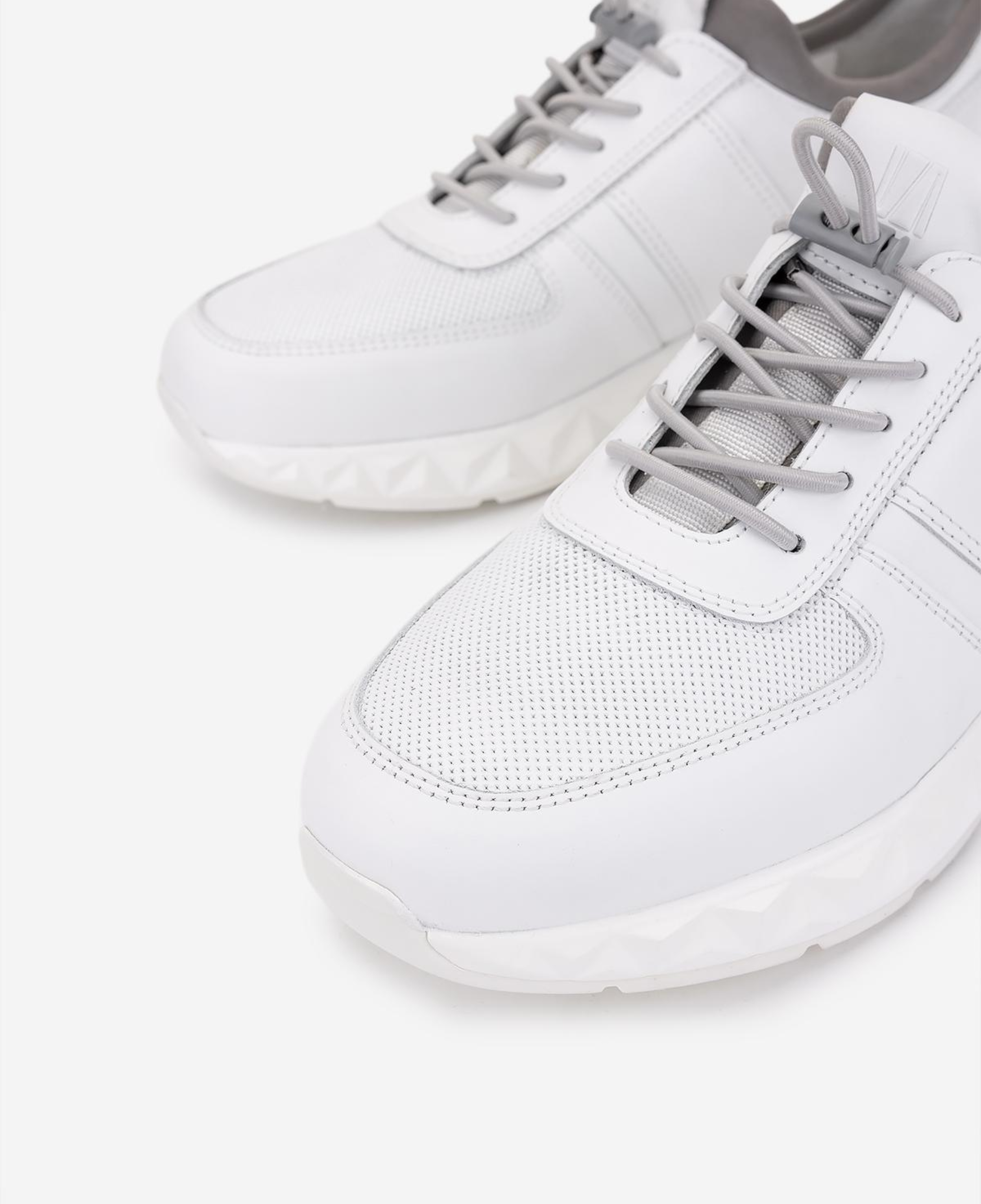 Valmenti Erkek Hakiki Deri Beyaz Sneakers & Spor Ayakkabı