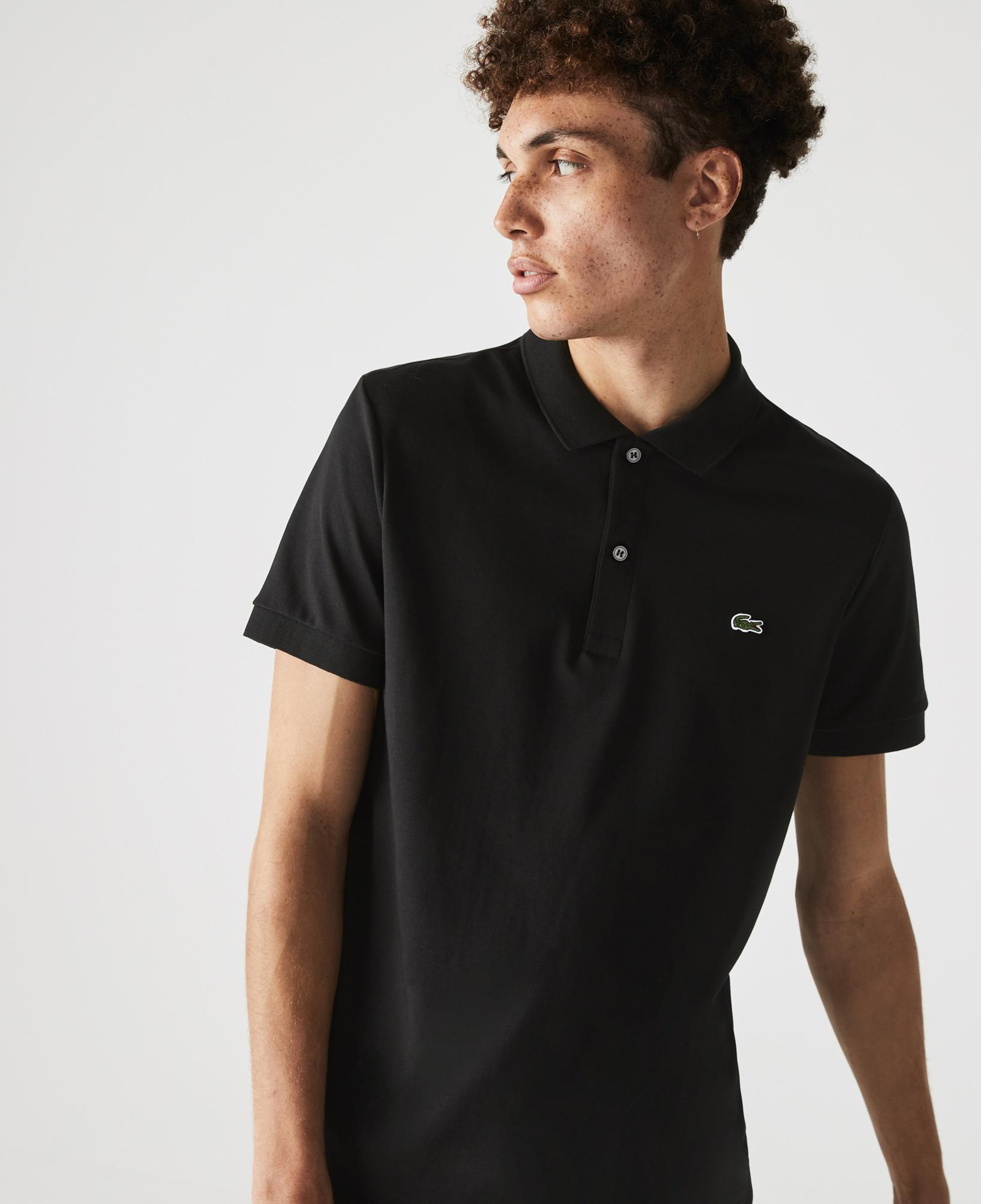 Lacoste Erkek Regular Fit Siyah Polo