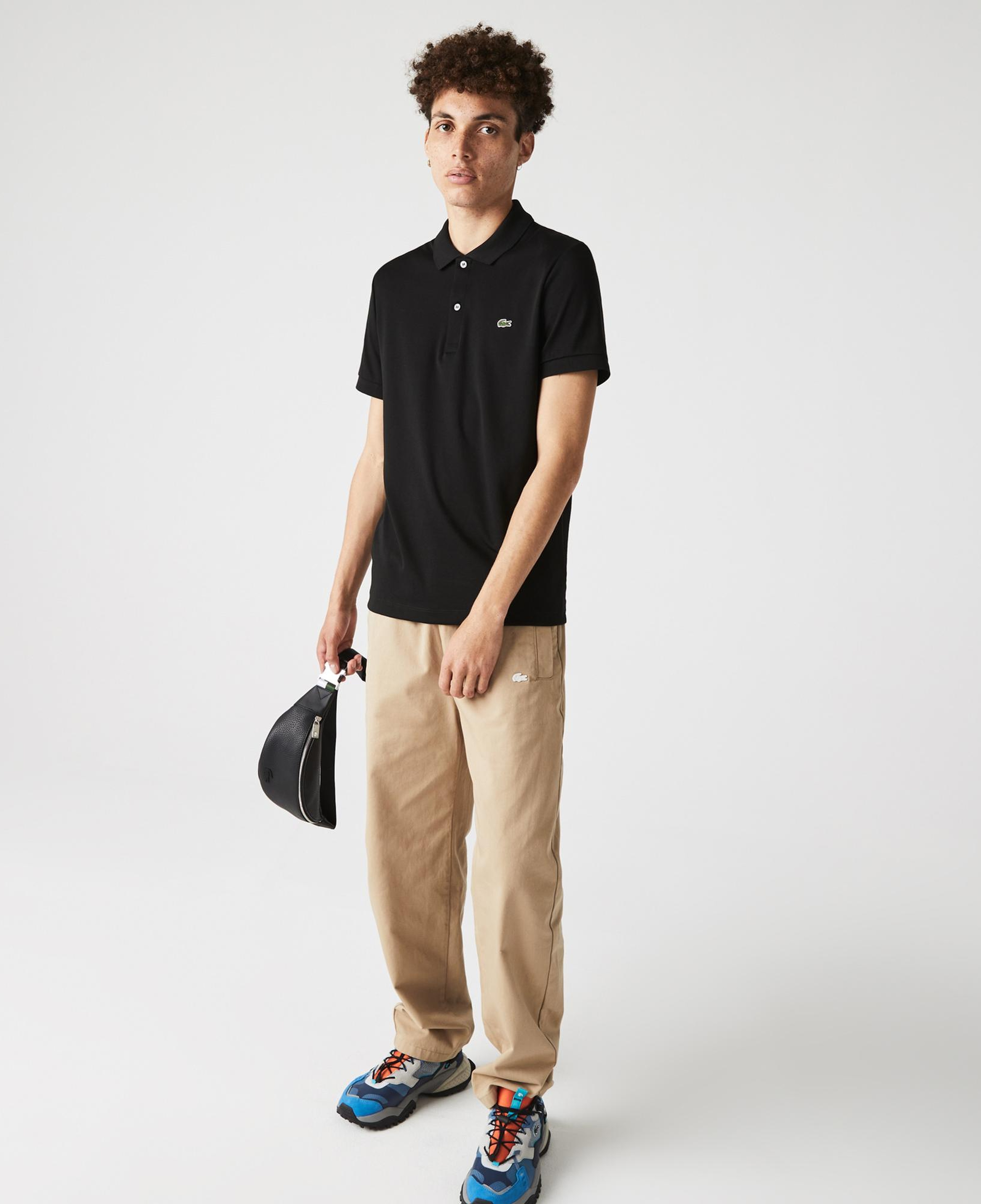 Lacoste Erkek Regular Fit Siyah Polo