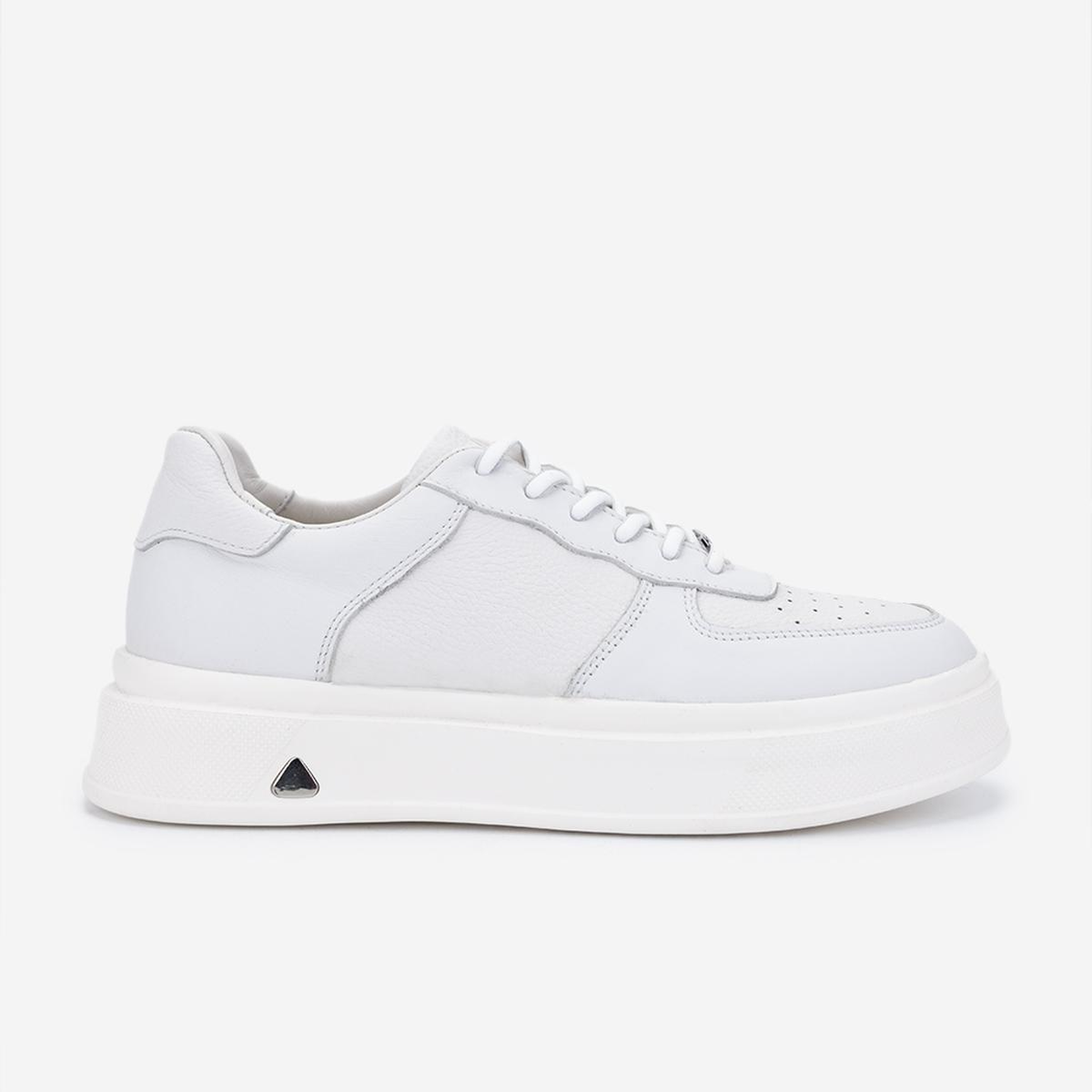 Valmenti Erkek Hakiki Deri Beyaz Sneakers & Spor Ayakkabı