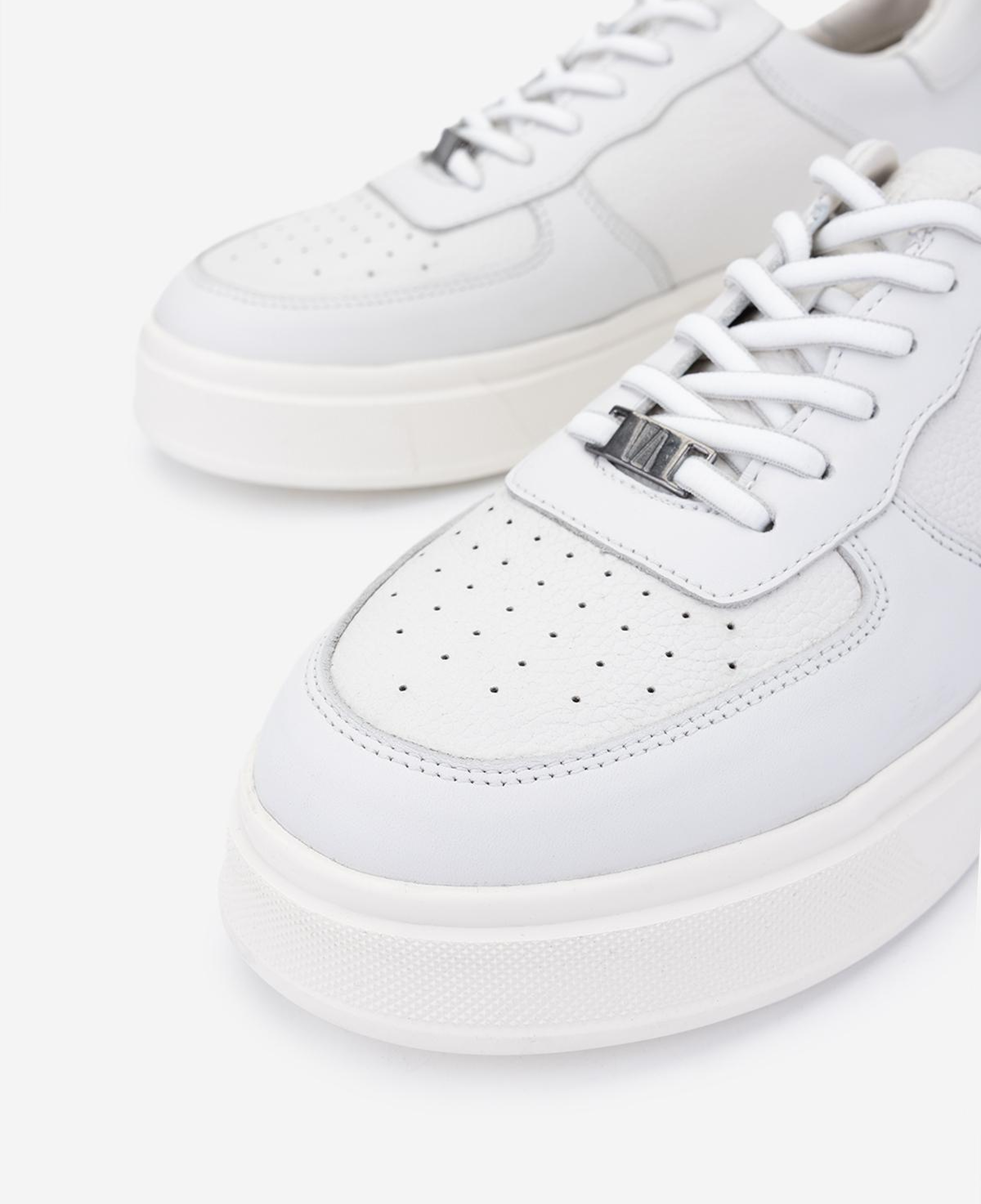 Valmenti Erkek Hakiki Deri Beyaz Sneakers & Spor Ayakkabı