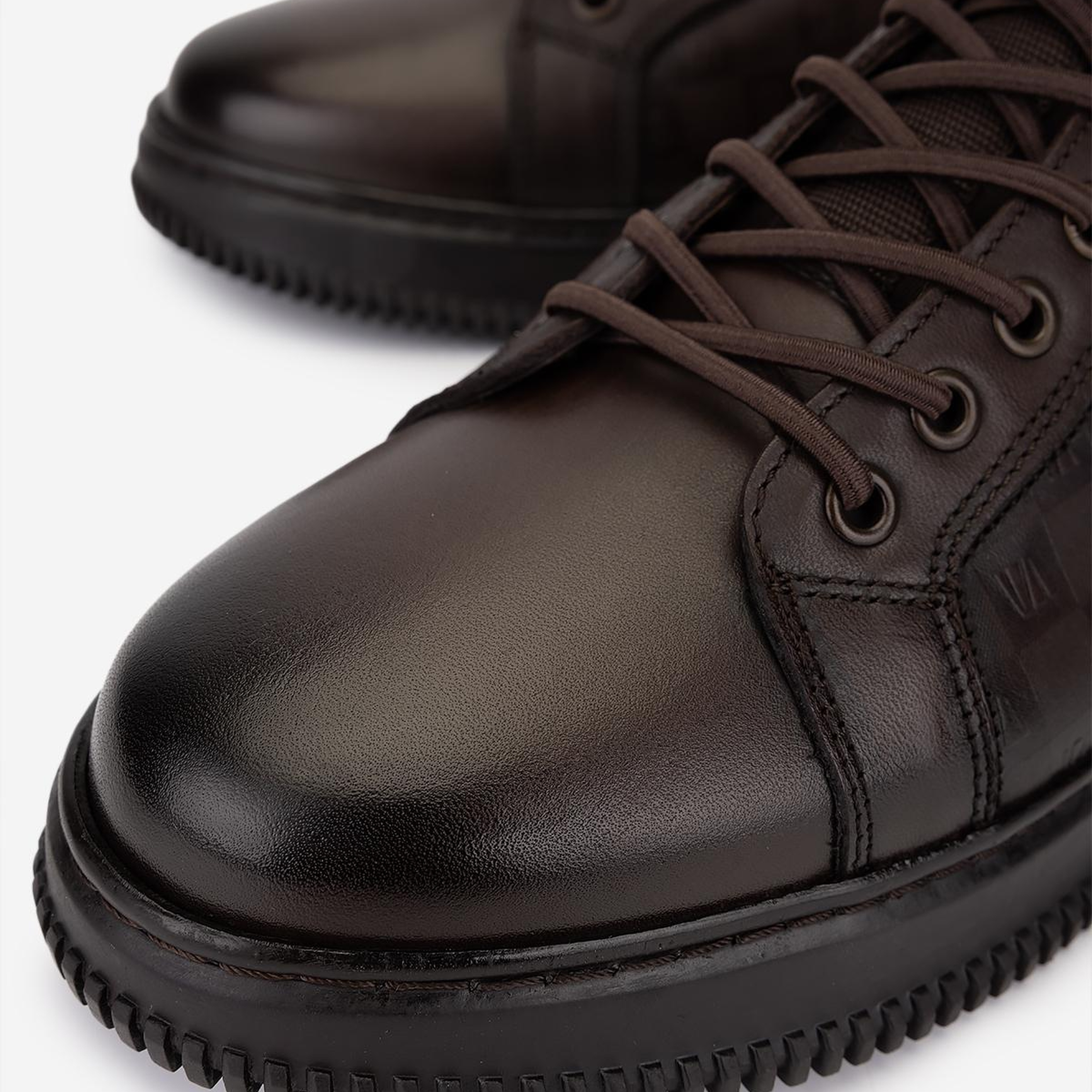 Valmenti Erkek Hakiki Deri Kahverengi Sneakers & Spor Ayakkabı