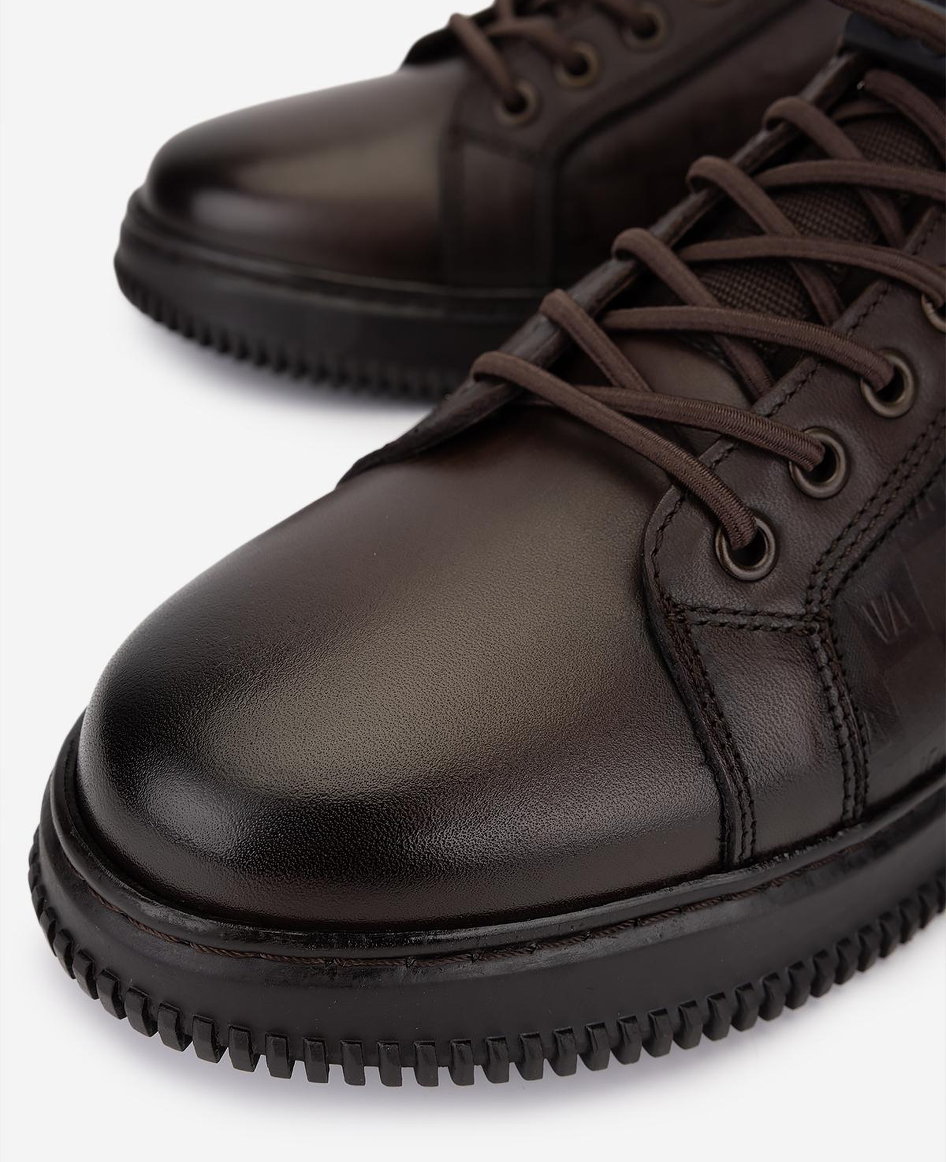 Valmenti Erkek Hakiki Deri Kahverengi Sneakers & Spor Ayakkabı