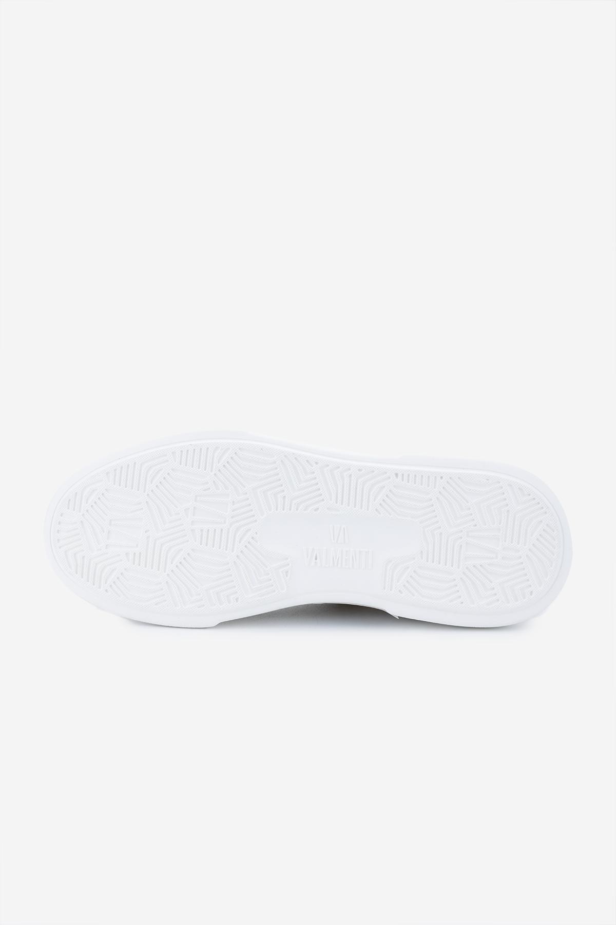 Valmenti Erkek Hakiki Deri Bej Sneakers & Spor Ayakkabı