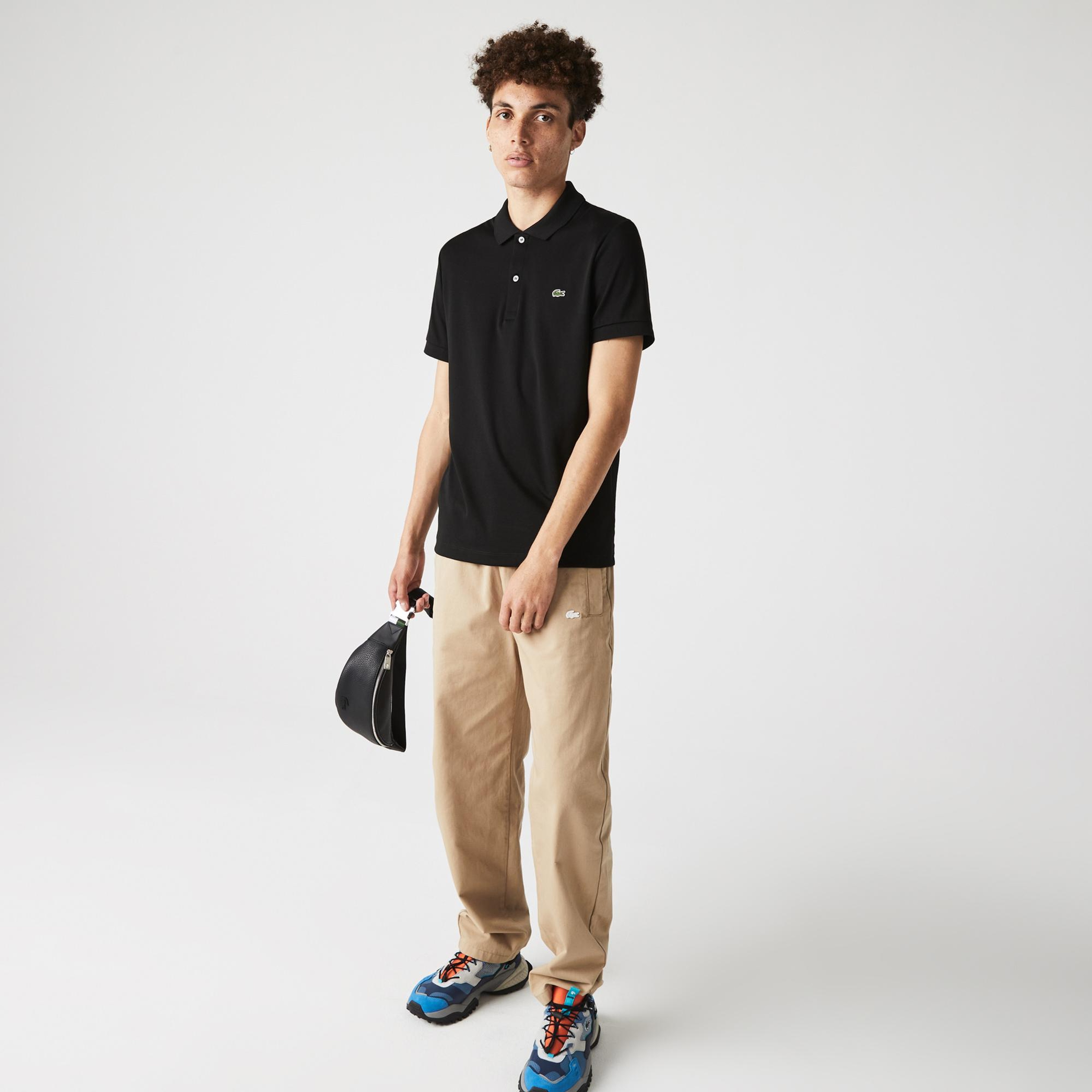 Lacoste Erkek Regular Fit Siyah Polo