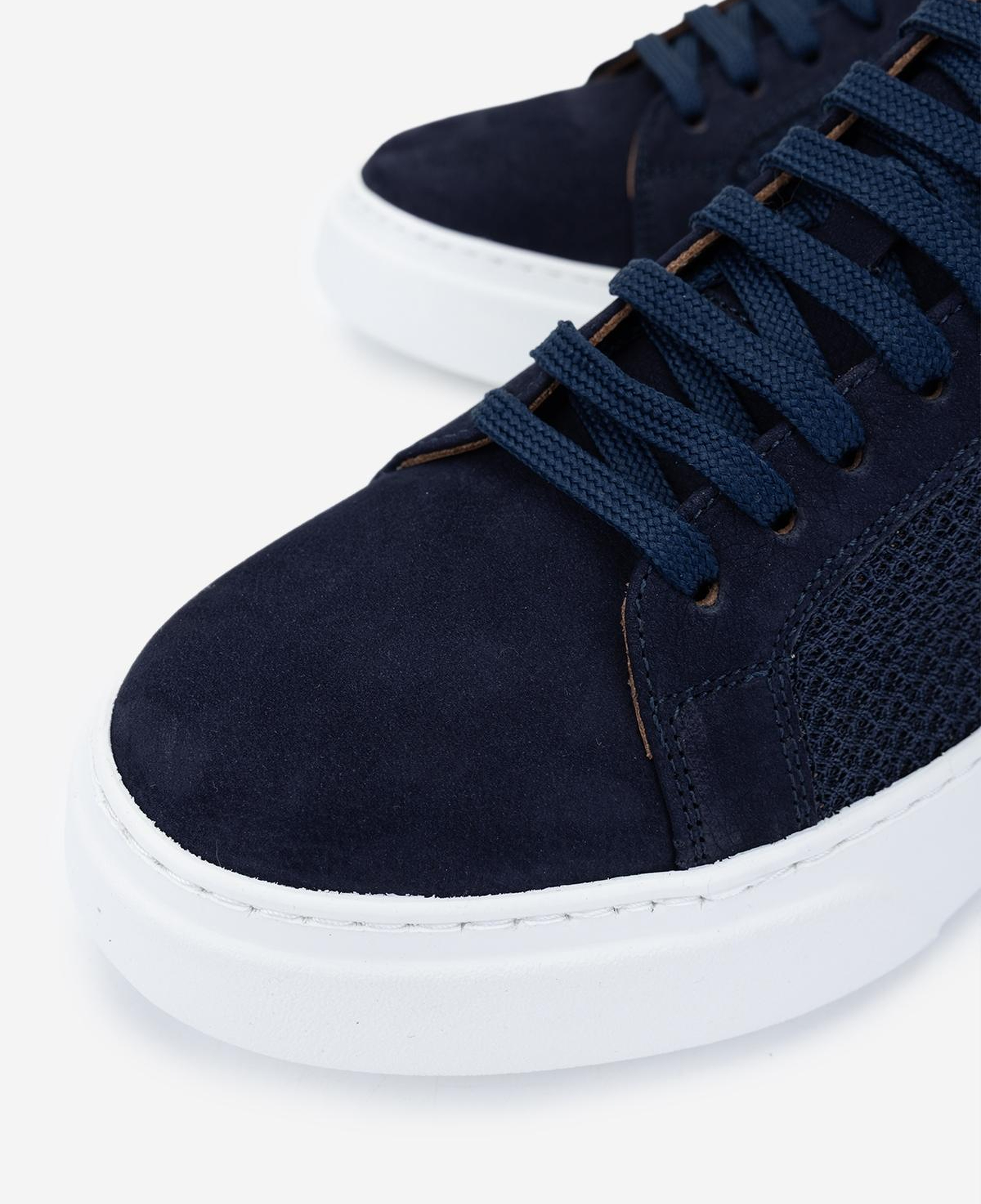 Valmenti Erkek Hakiki Deri Lacivert Sneakers & Spor Ayakkabı