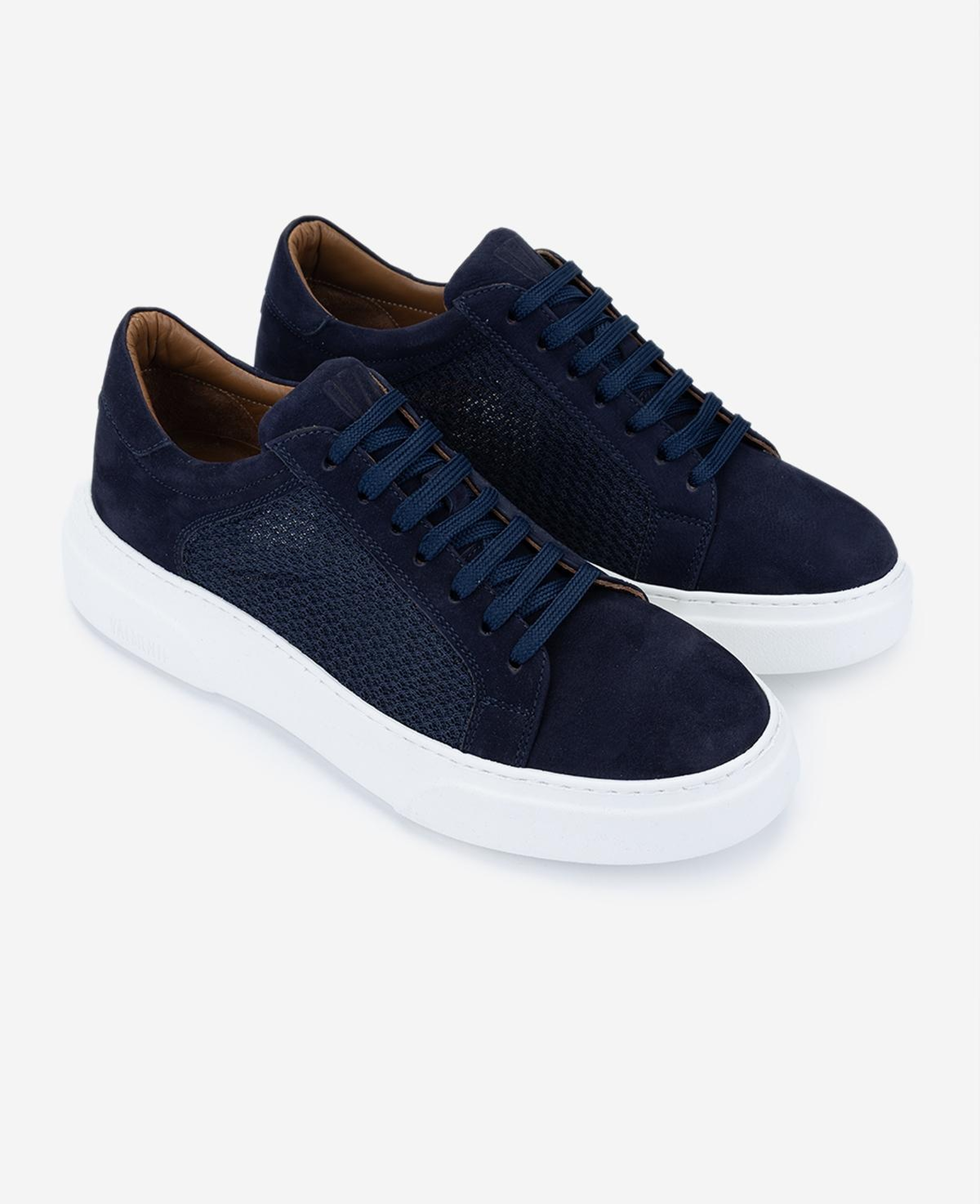 Valmenti Erkek Hakiki Deri Lacivert Sneakers & Spor Ayakkabı