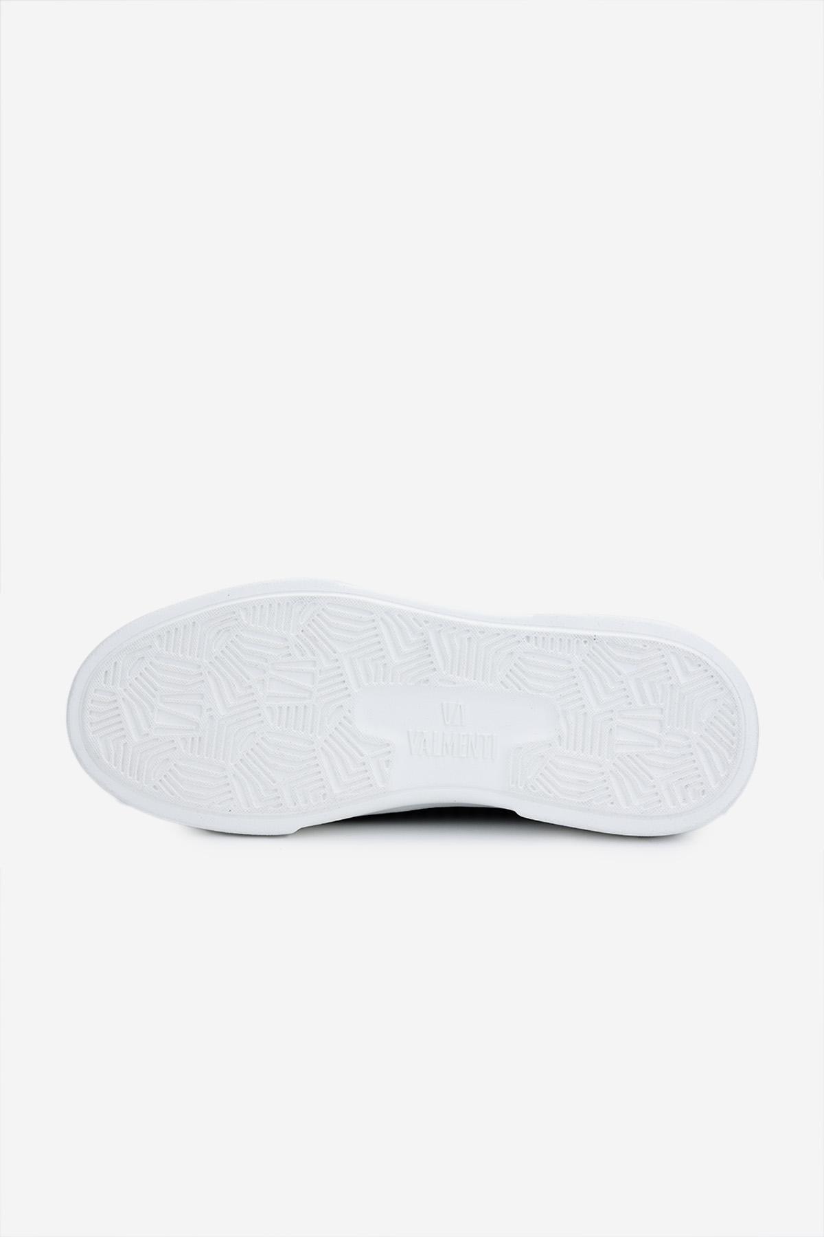 Valmenti Erkek Hakiki Deri Lacivert Nubuk Sneakers & Spor Ayakkabı