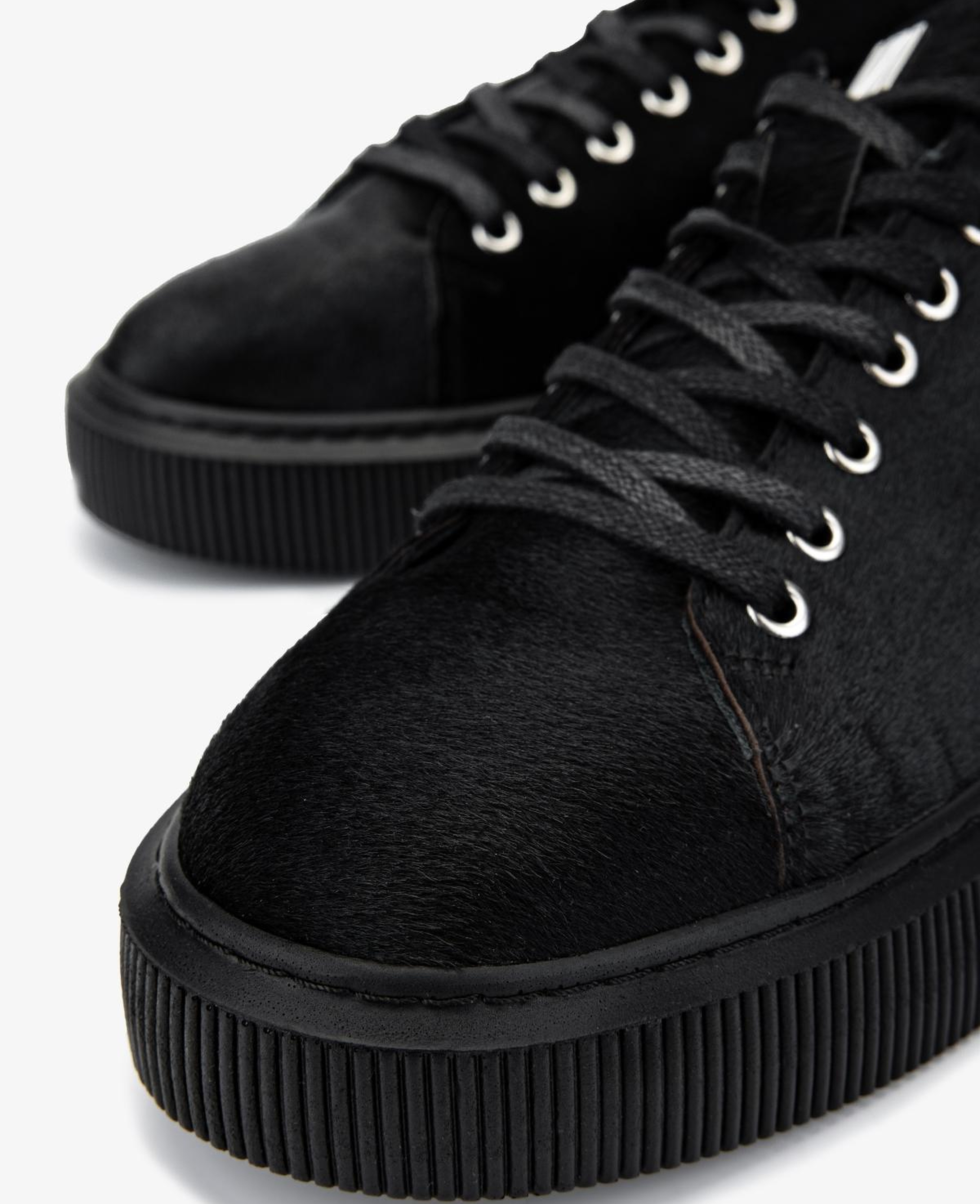 Valmenti Erkek Hakiki Deri Siyah Sneakers & Spor Ayakkabı