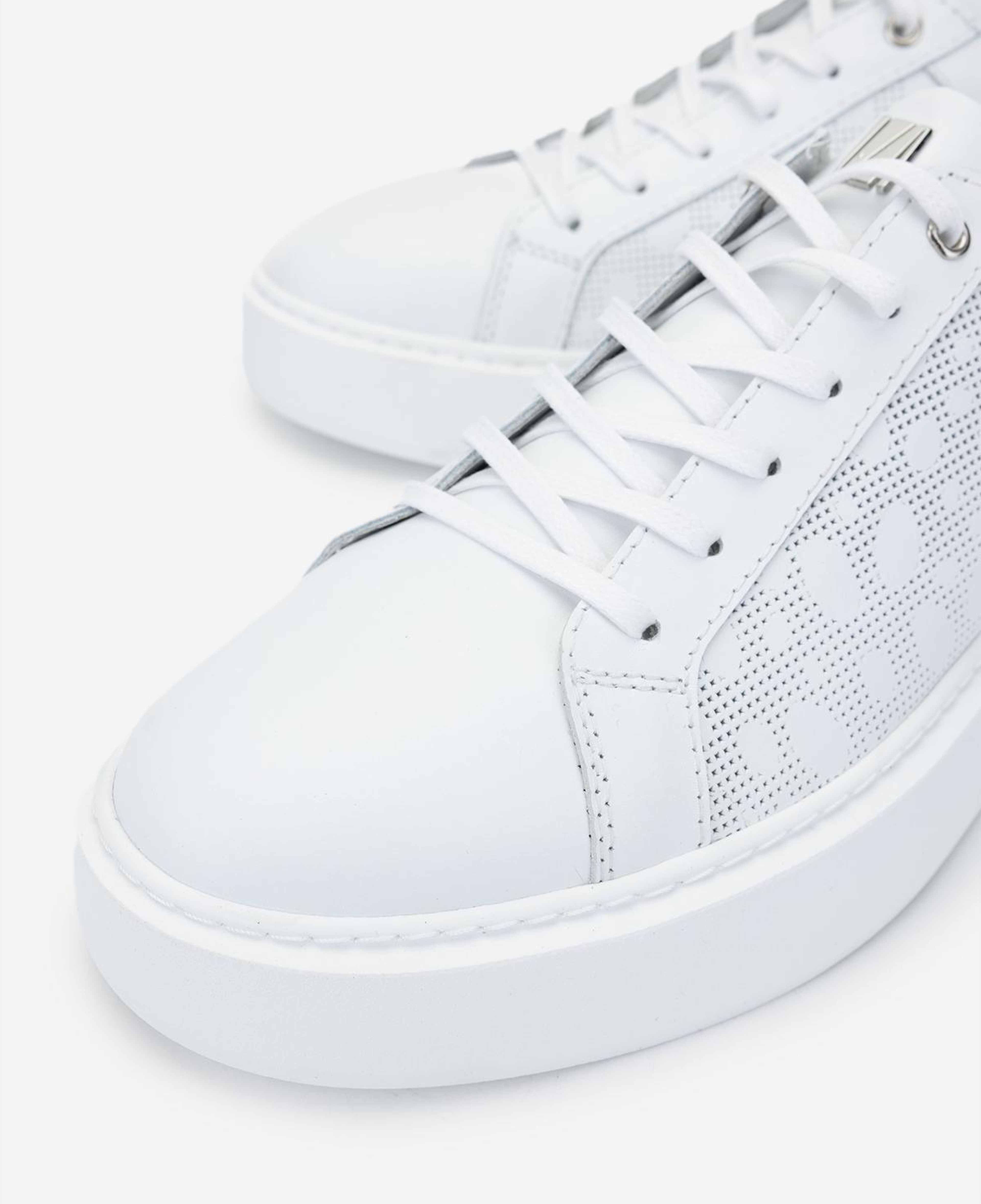 Valmenti Erkek Hakiki Deri Beyaz Sneakers & Spor Ayakkabı