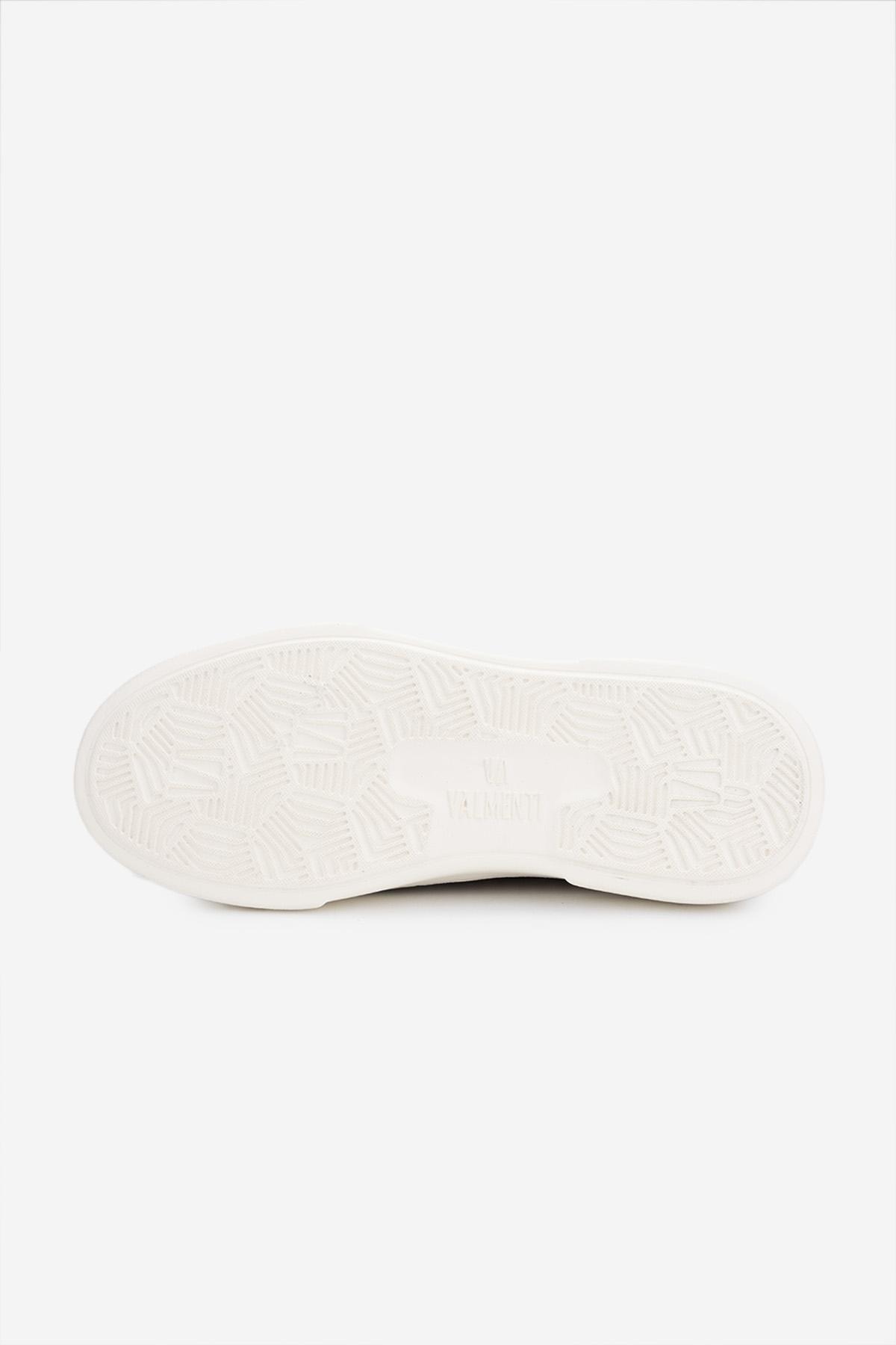 Valmenti Erkek Hakiki Deri Vizon Nubuk Sneakers & Spor Ayakkabı