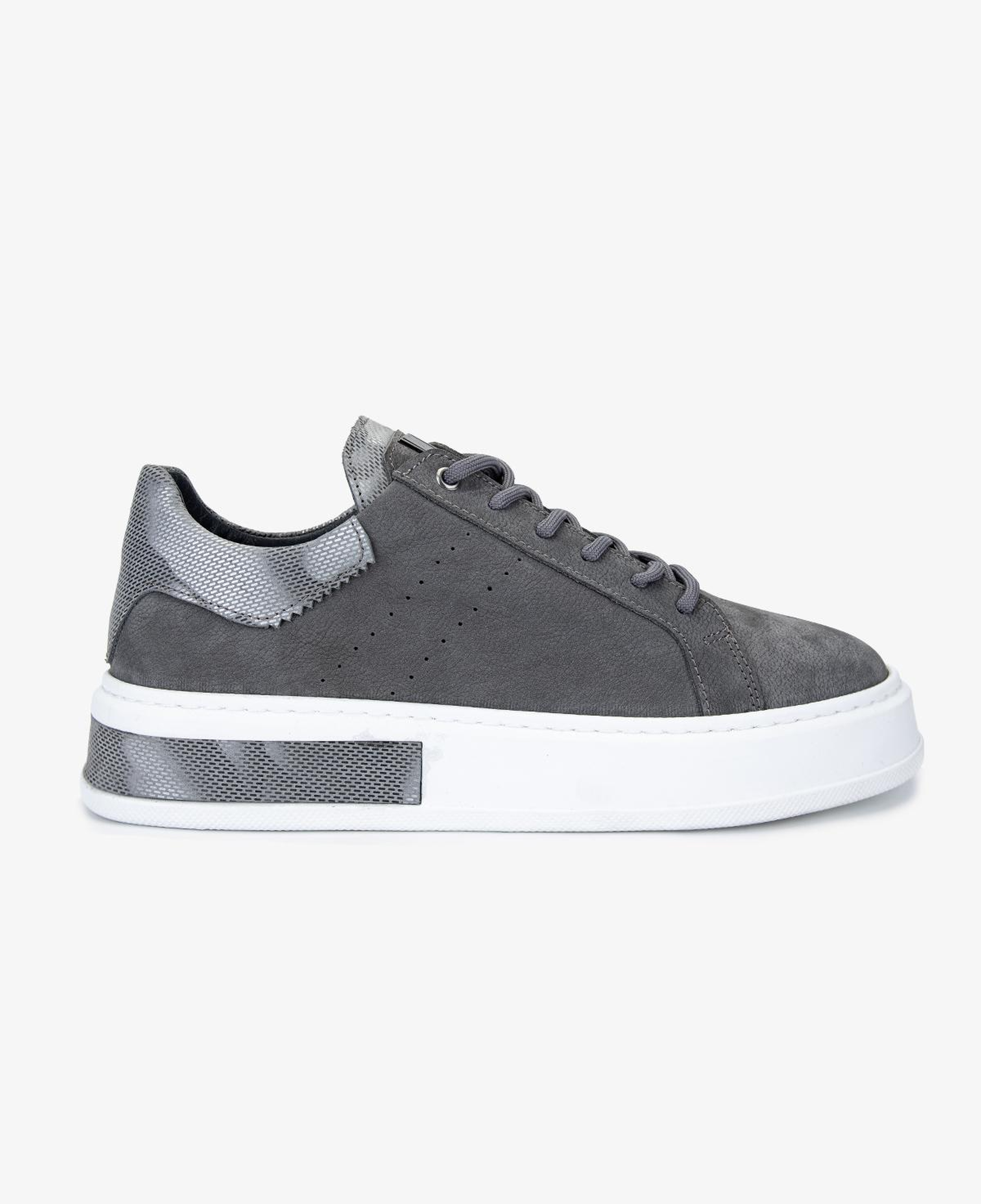 Valmenti Erkek Hakiki Deri Gri Sneakers & Spor Ayakkabı