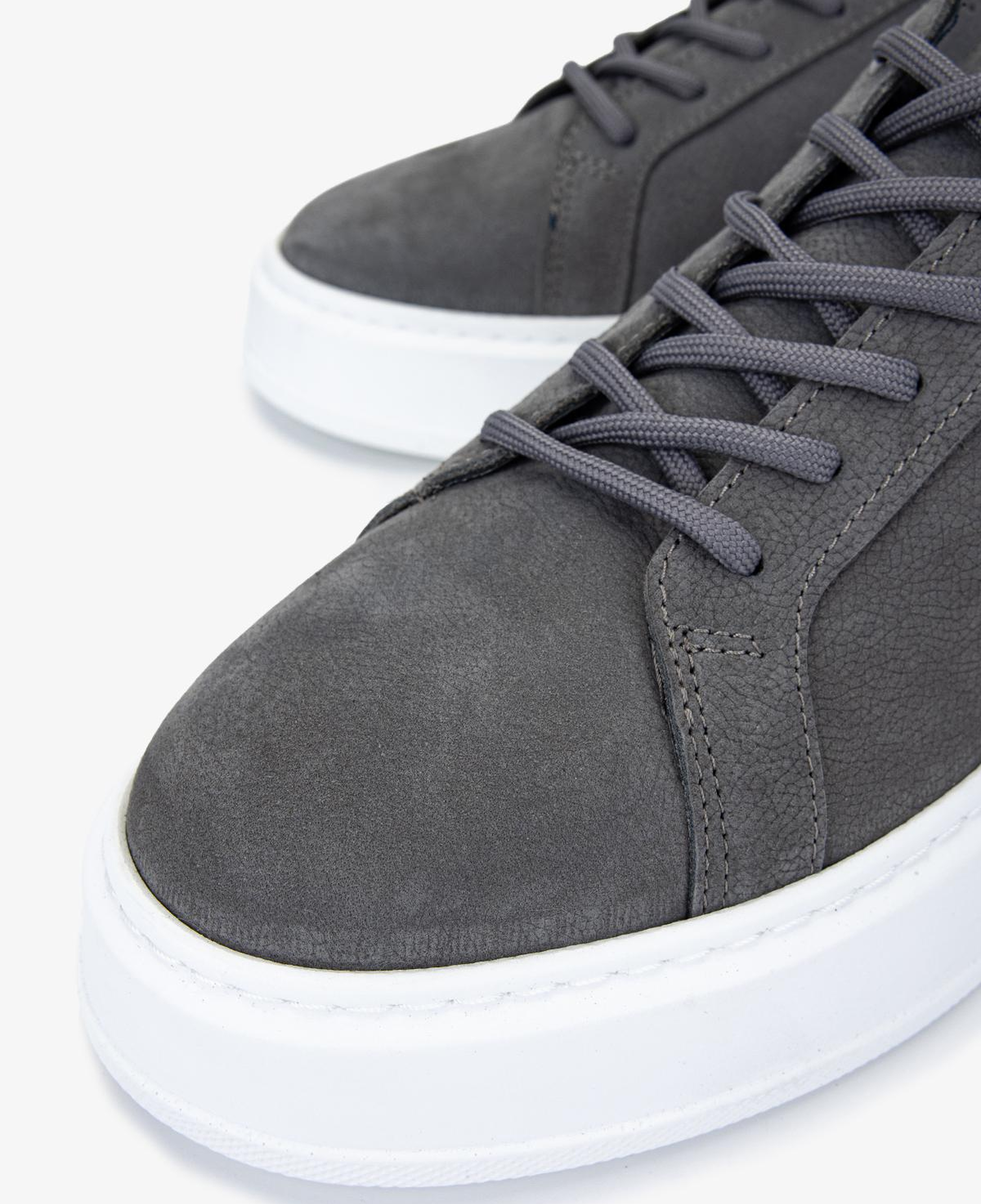 Valmenti Erkek Hakiki Deri Gri Sneakers & Spor Ayakkabı