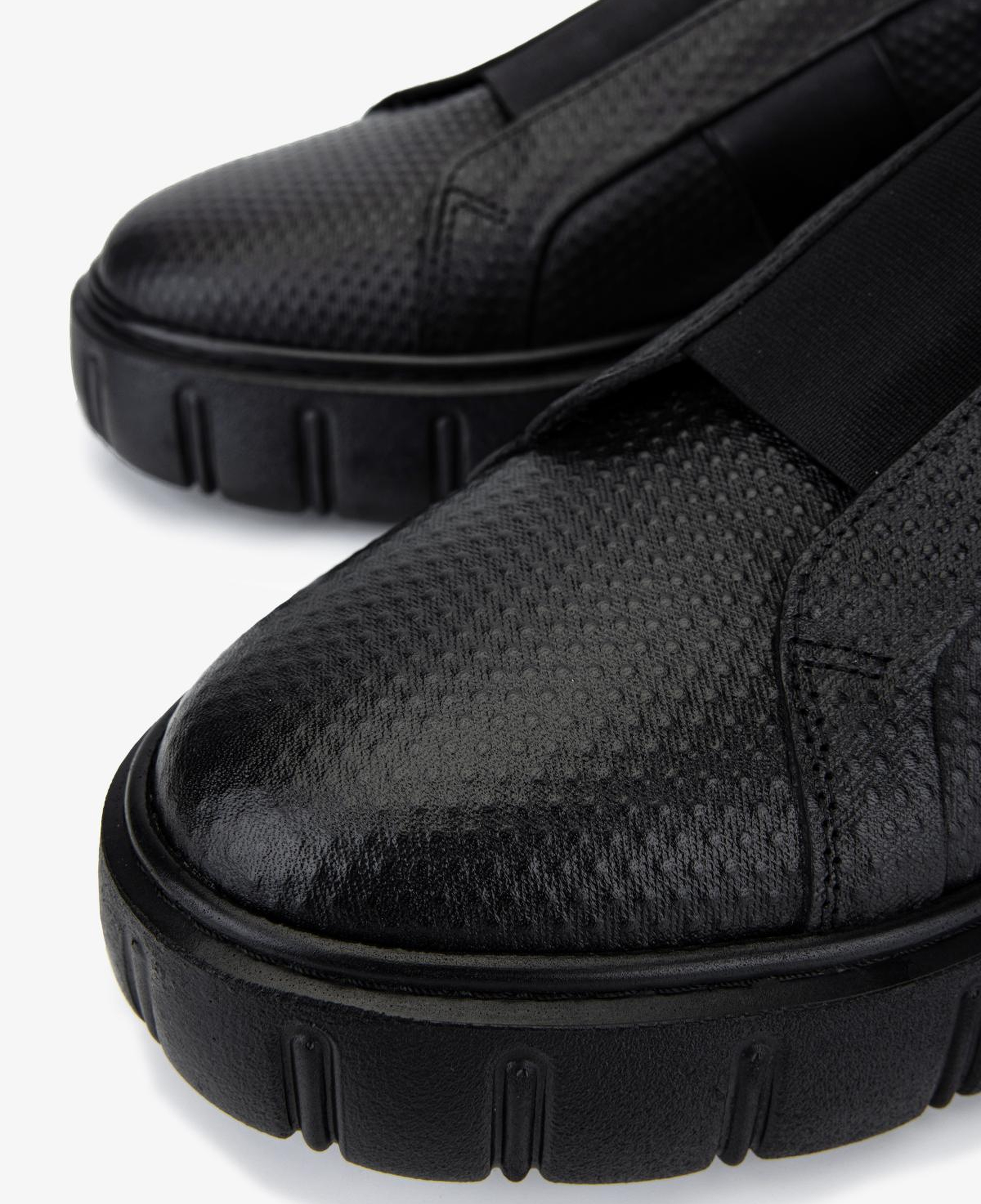 Valmenti Erkek Hakiki Deri Siyah Sneakers & Spor Ayakkabı