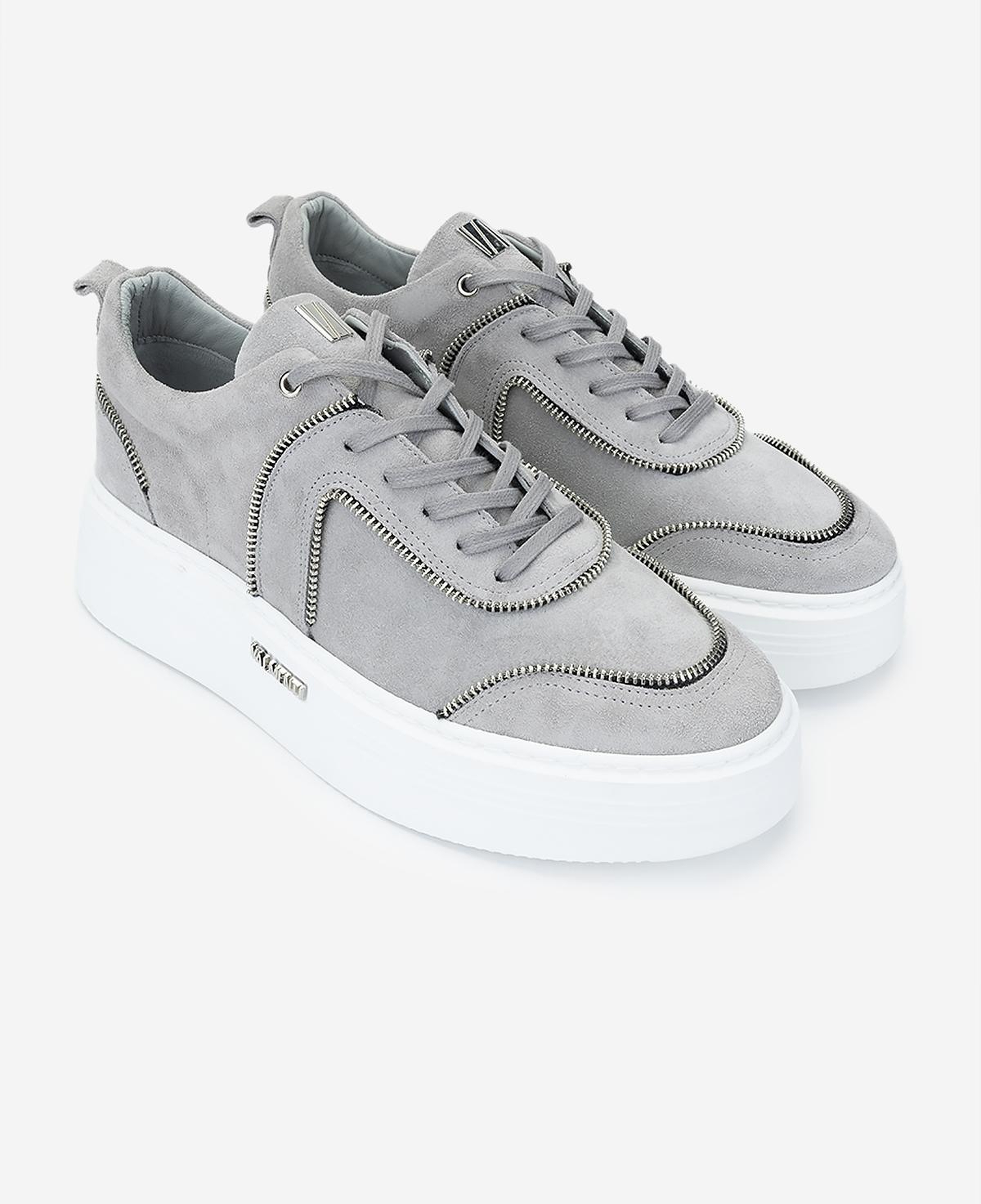 Valmenti Erkek Hakiki Deri Gri Sneakers & Spor Ayakkabı