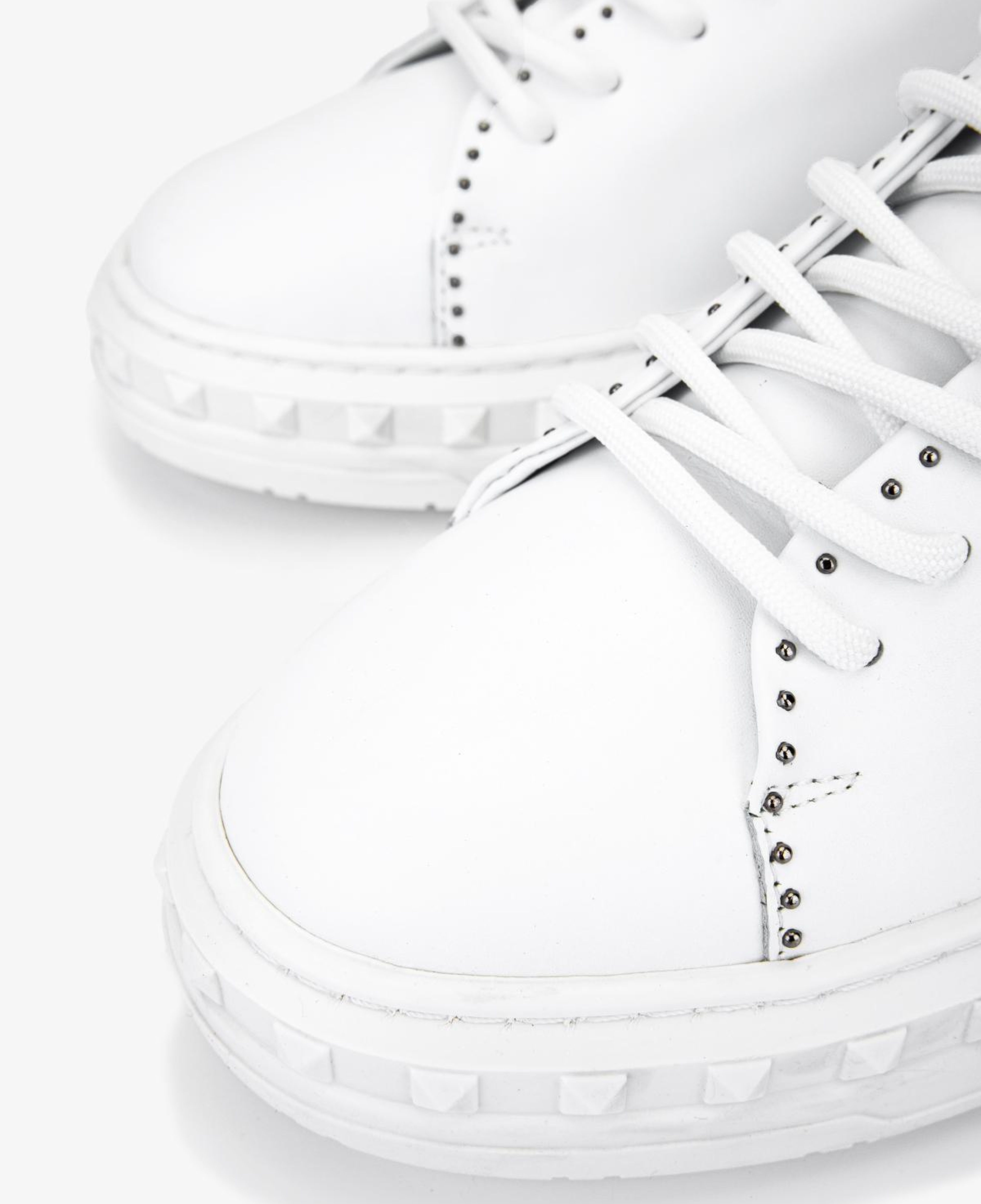 Valmenti Erkek Hakiki Deri Beyaz Sneakers & Spor Ayakkabı