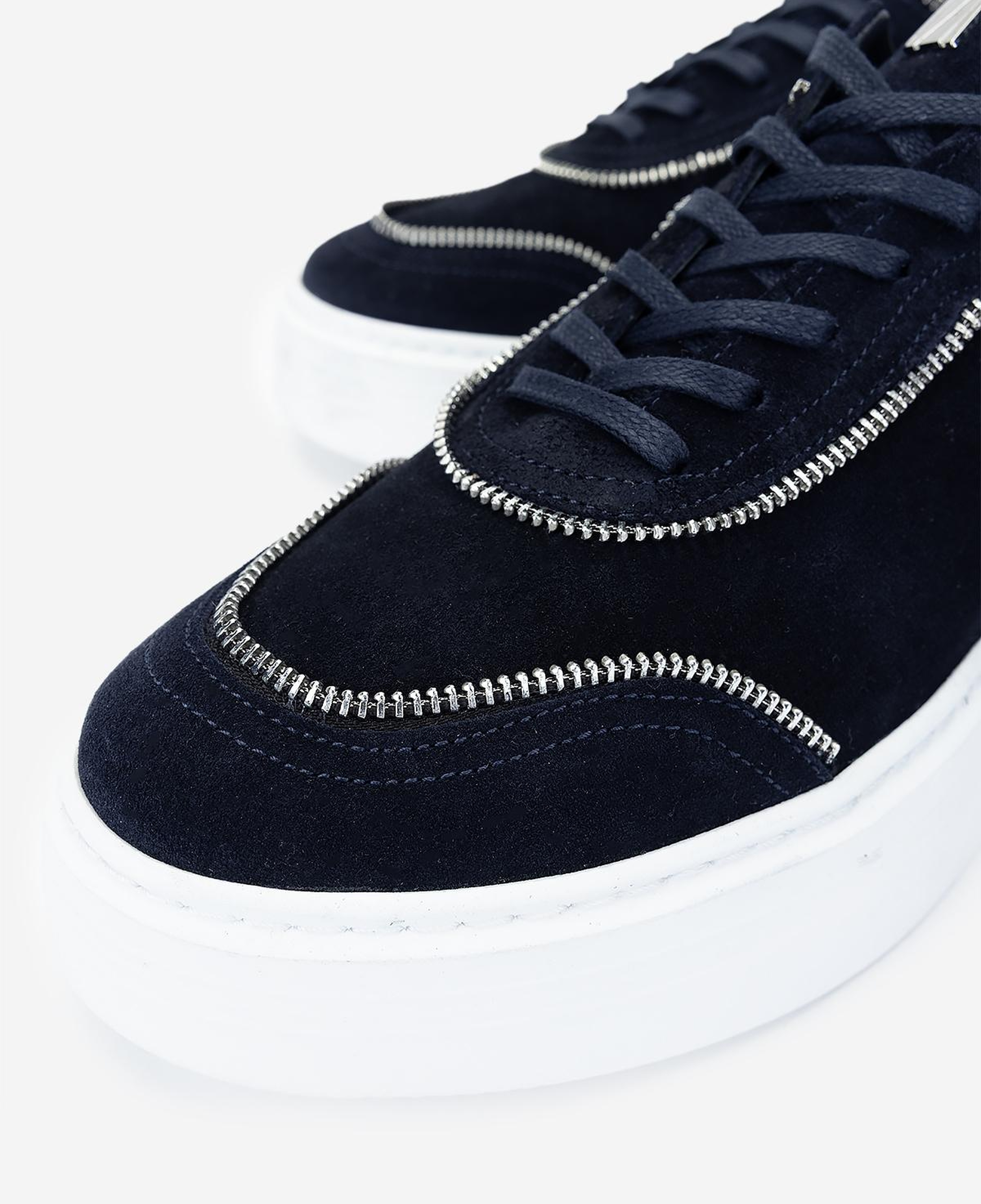 Valmenti Erkek Hakiki Deri Lacivert Süet Sneakers & Spor Ayakkabı