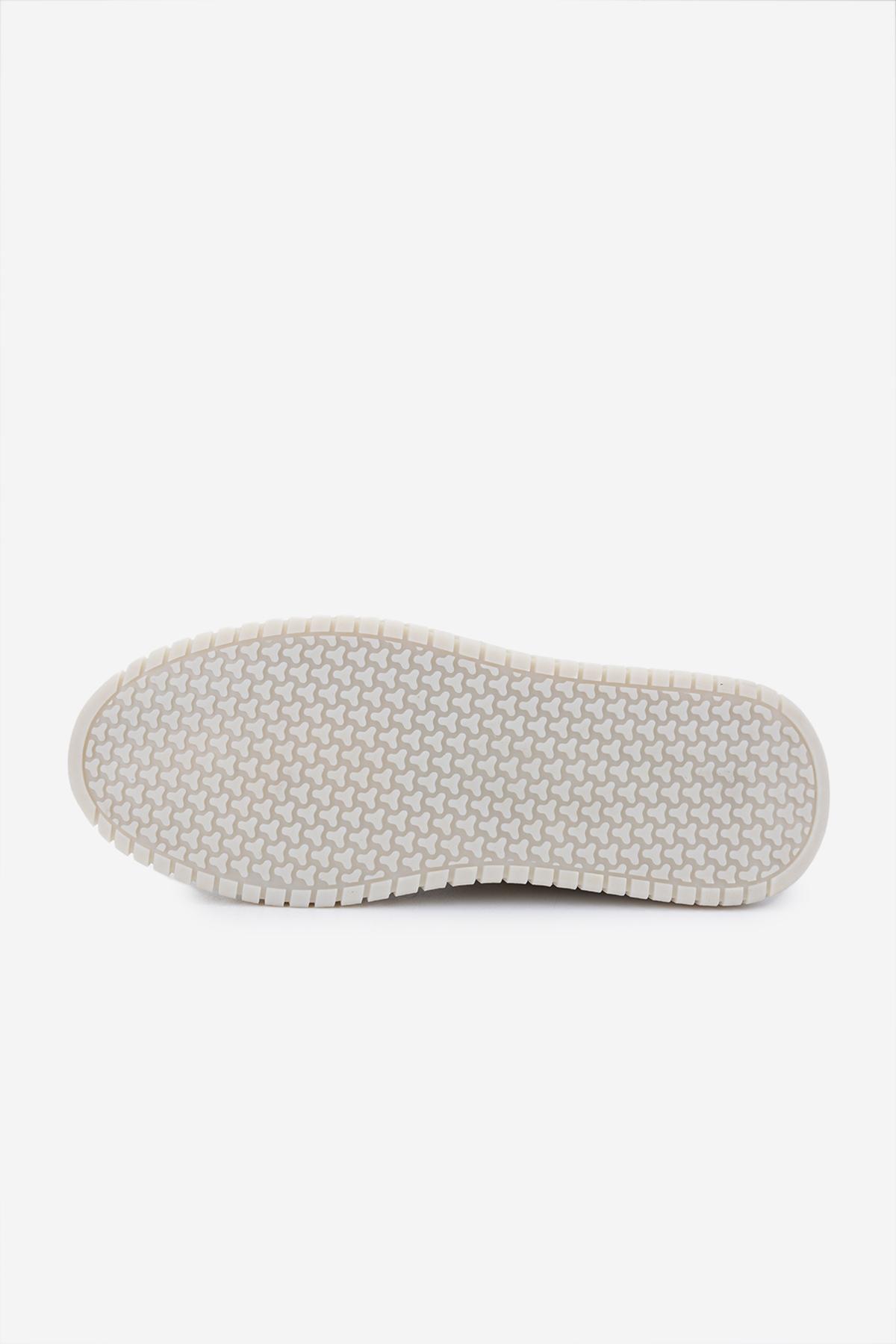 Valmenti Erkek Hakiki Deri Bej Sneakers & Spor Ayakkabı