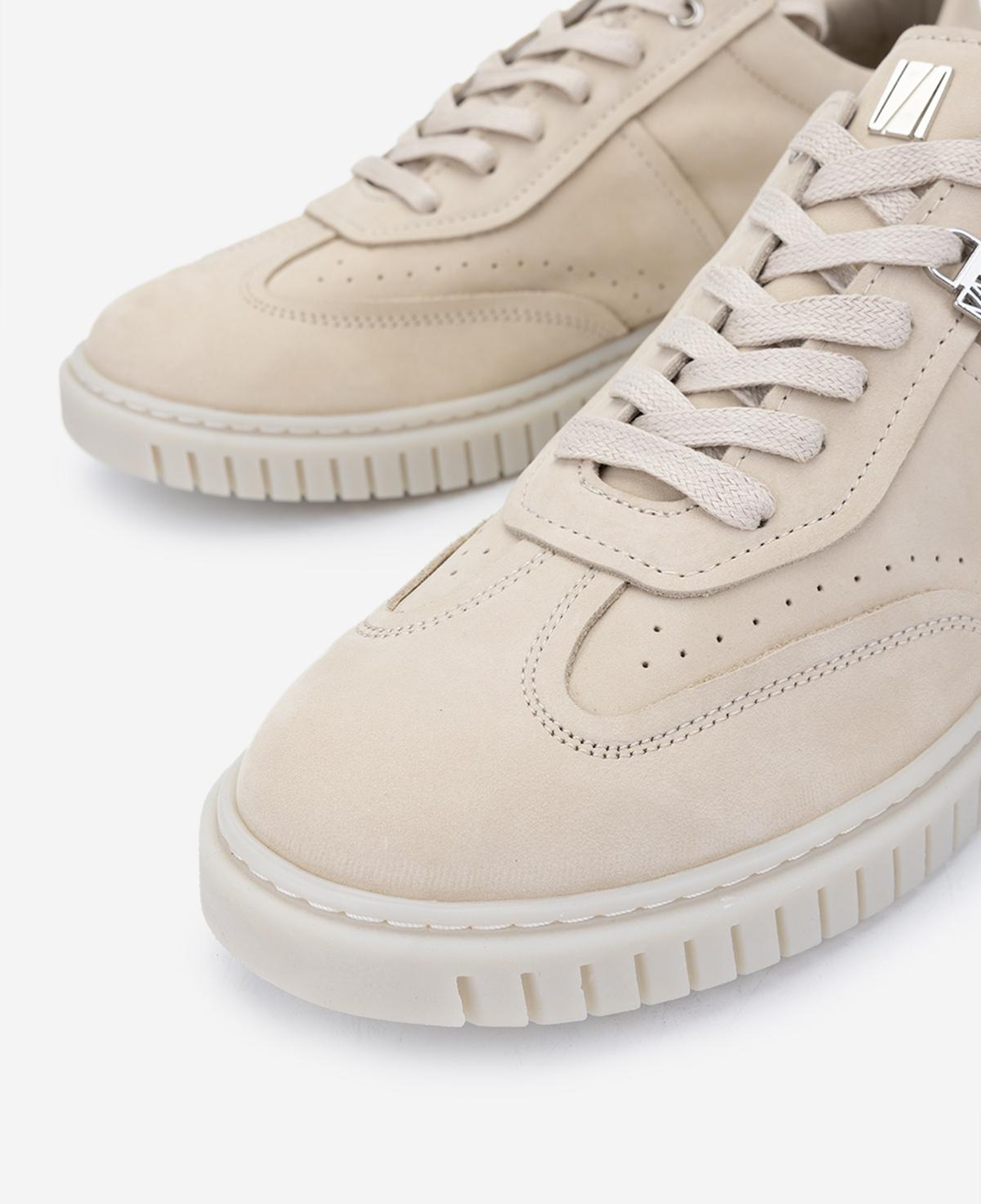 Valmenti Erkek Hakiki Deri Bej Sneakers & Spor Ayakkabı