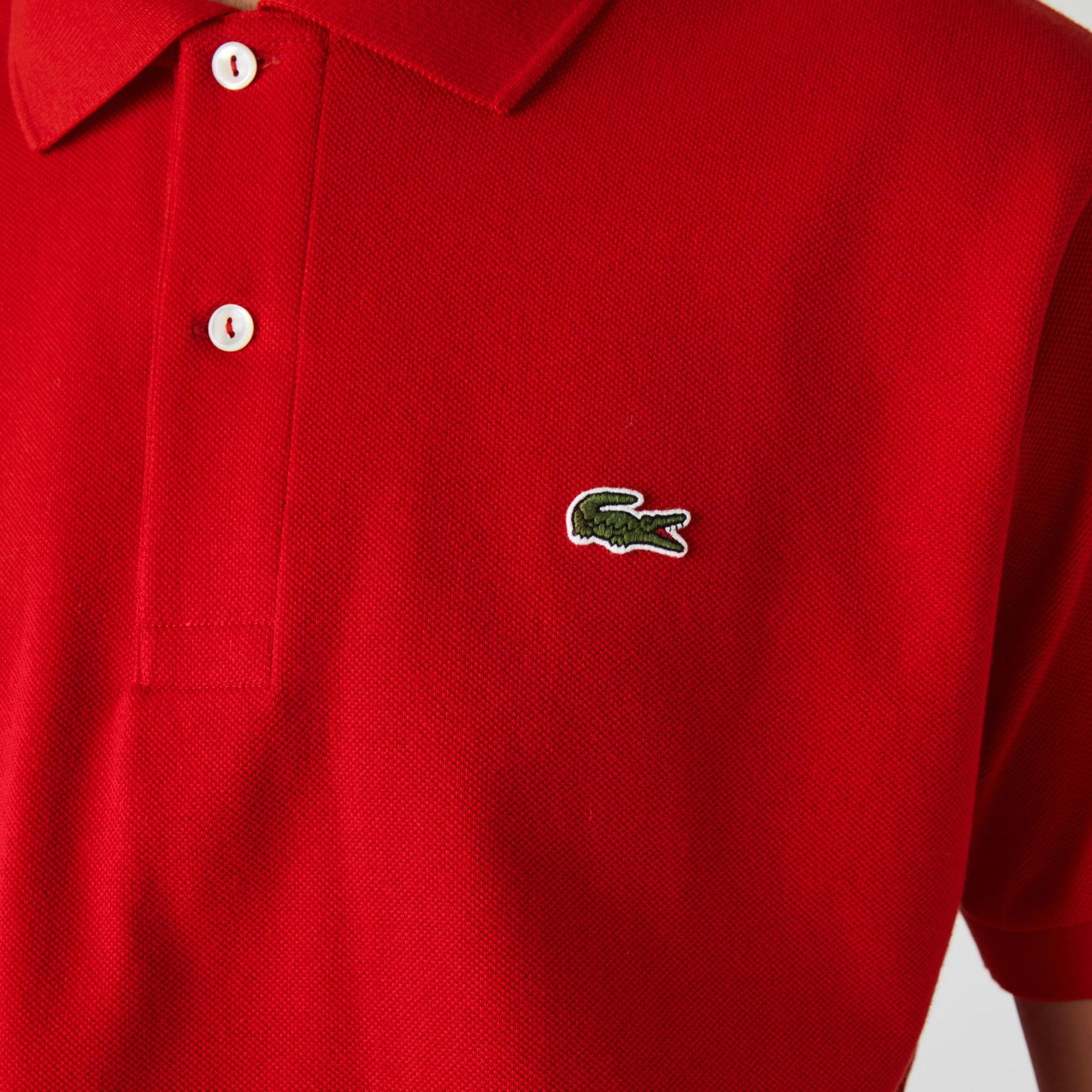 Lacoste L.12.12 Erkek Classic Fit Kırmızı Polo
