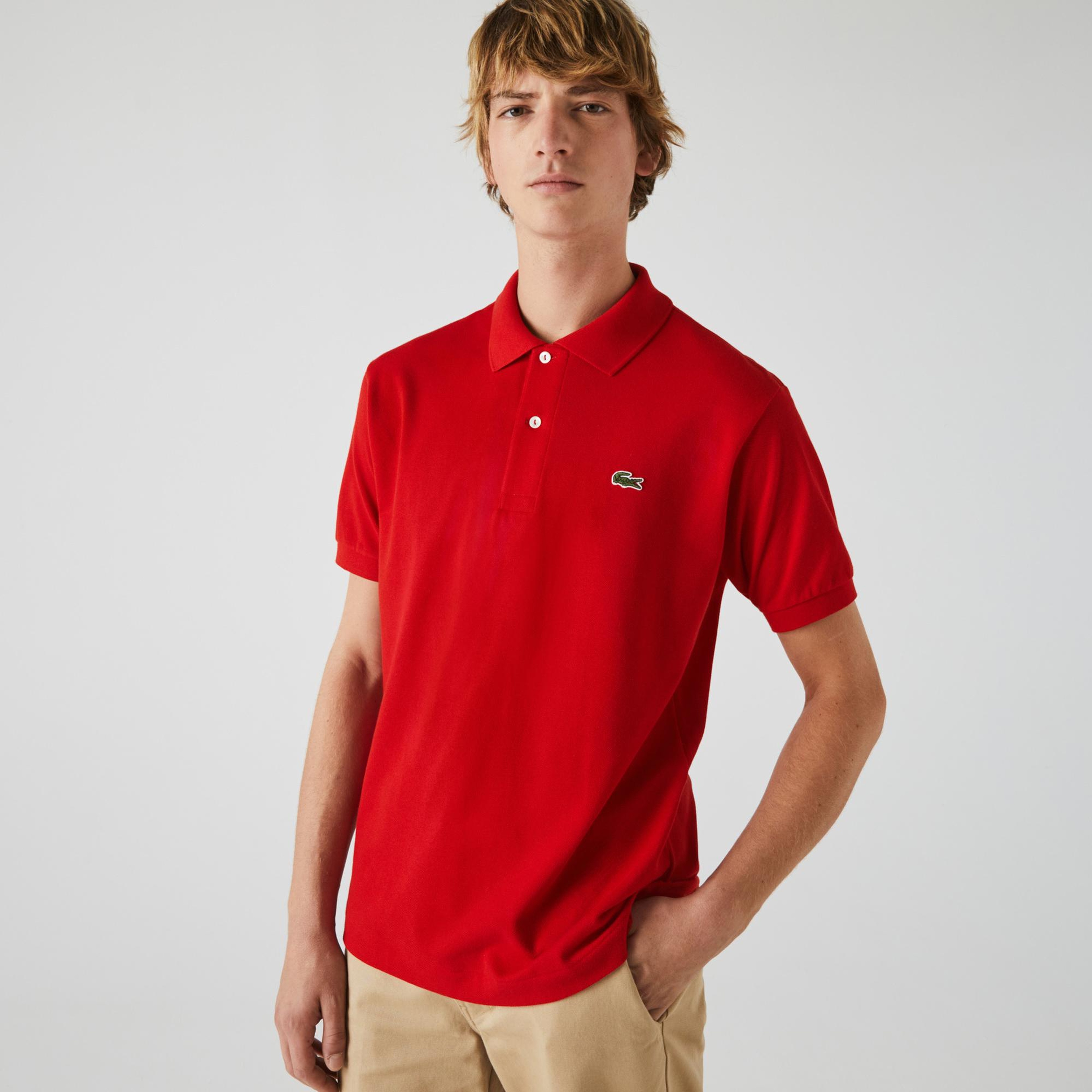 Lacoste L.12.12 Erkek Classic Fit Kırmızı Polo