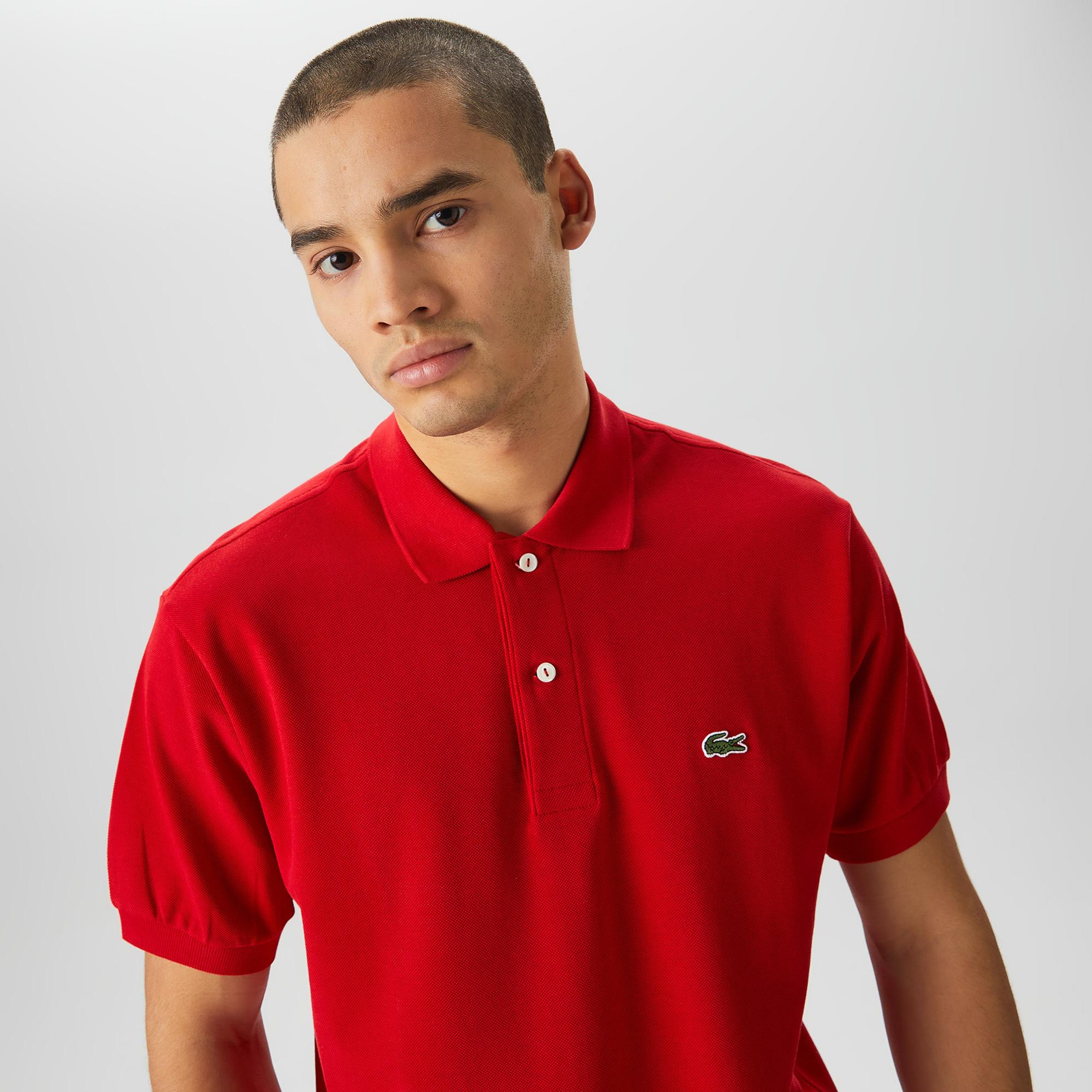 Lacoste L.12.12 Erkek Classic Fit Kırmızı Polo