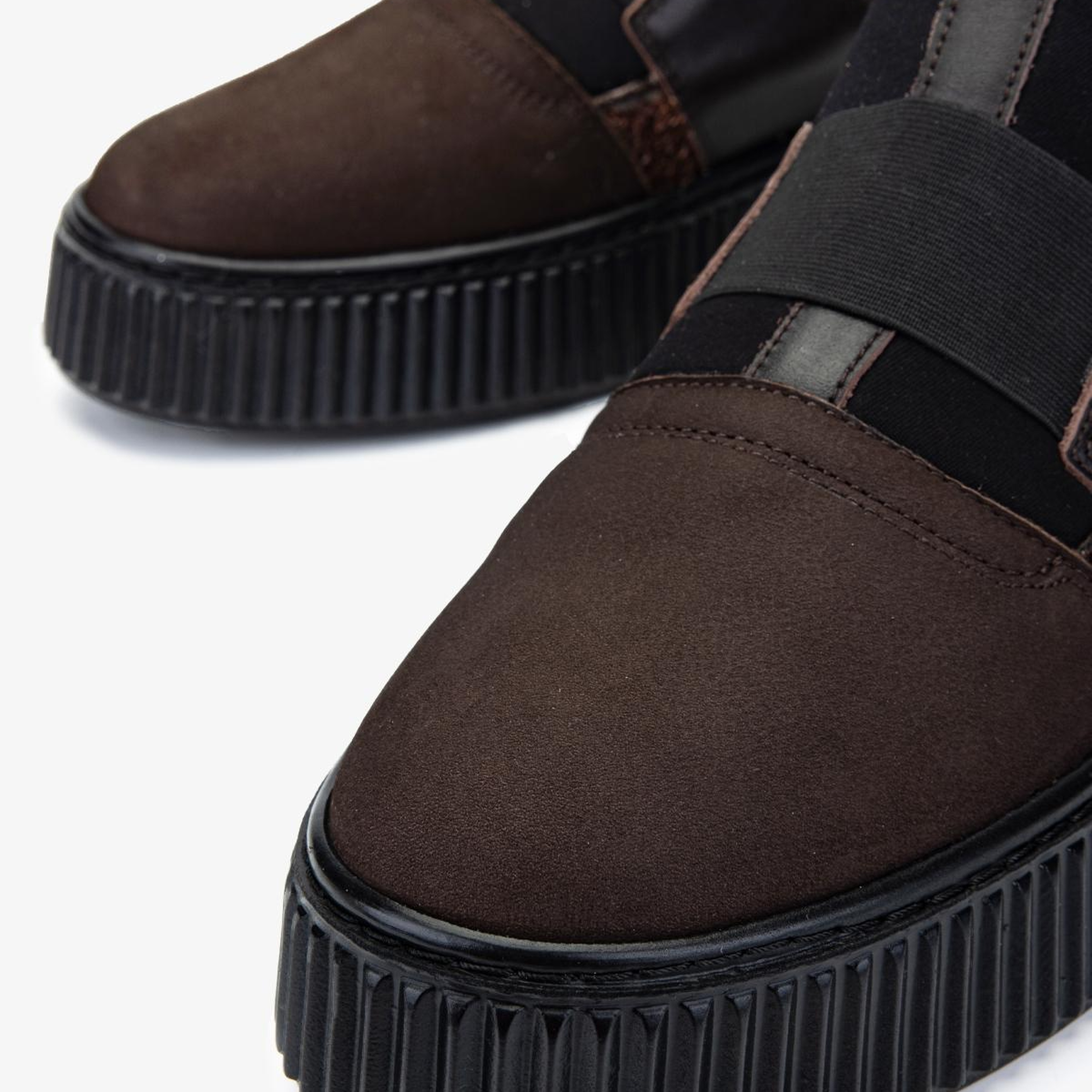 Valmenti Erkek Hakiki Deri Kahverengi Sneakers & Spor Ayakkabı