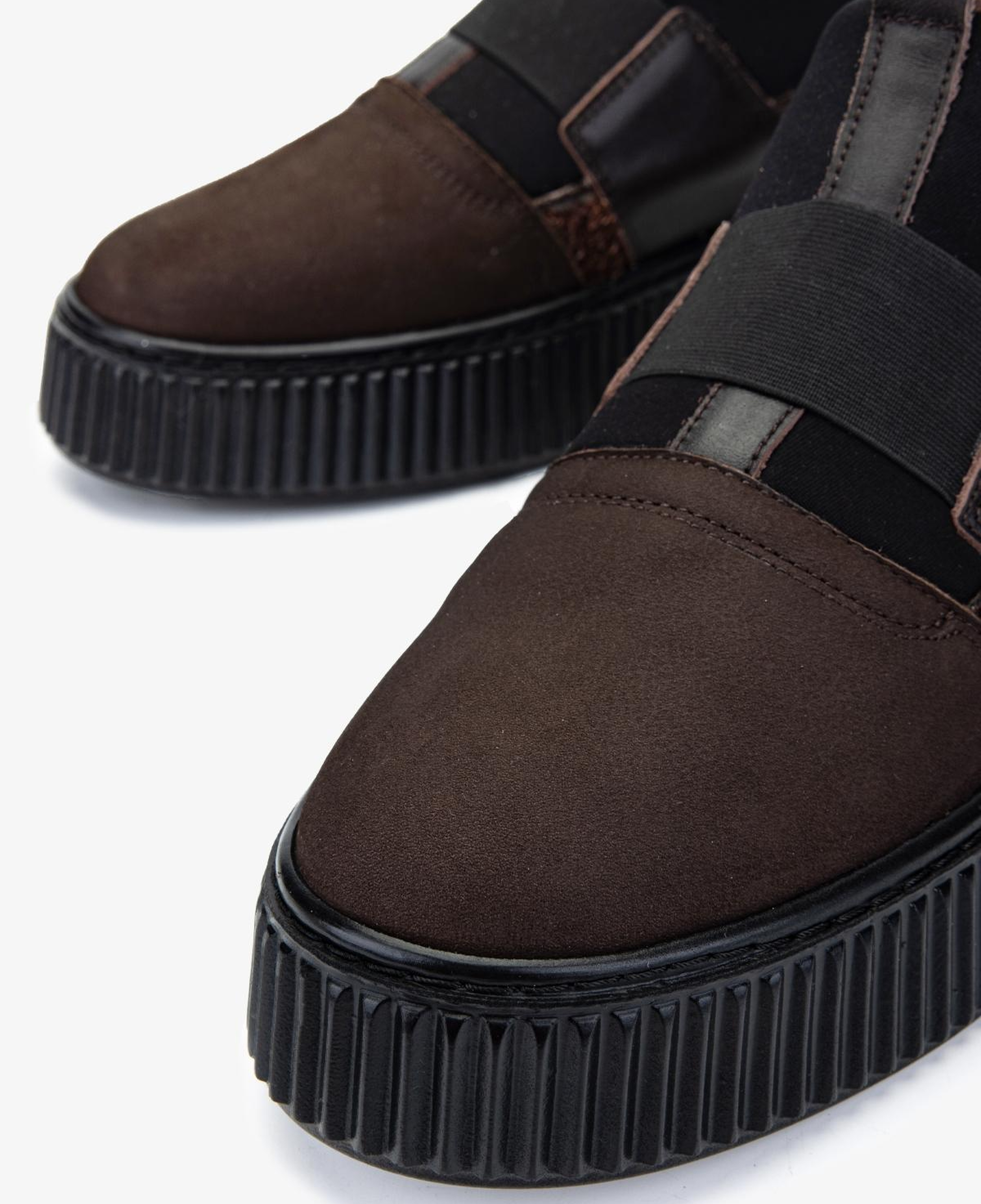 Valmenti Erkek Hakiki Deri Kahverengi Sneakers & Spor Ayakkabı