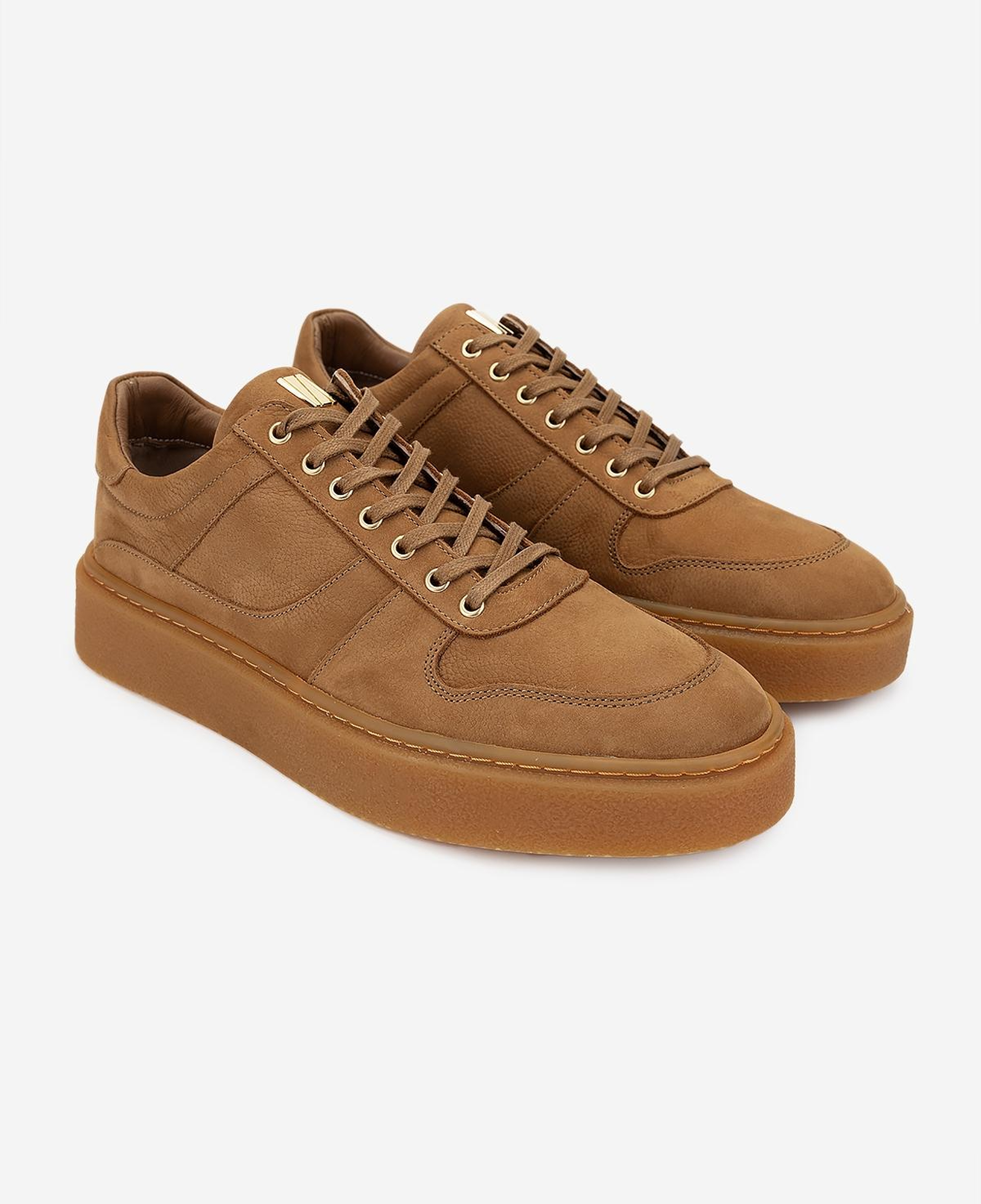 Valmenti Erkek Hakiki Deri Taba Sneakers & Spor Ayakkabı