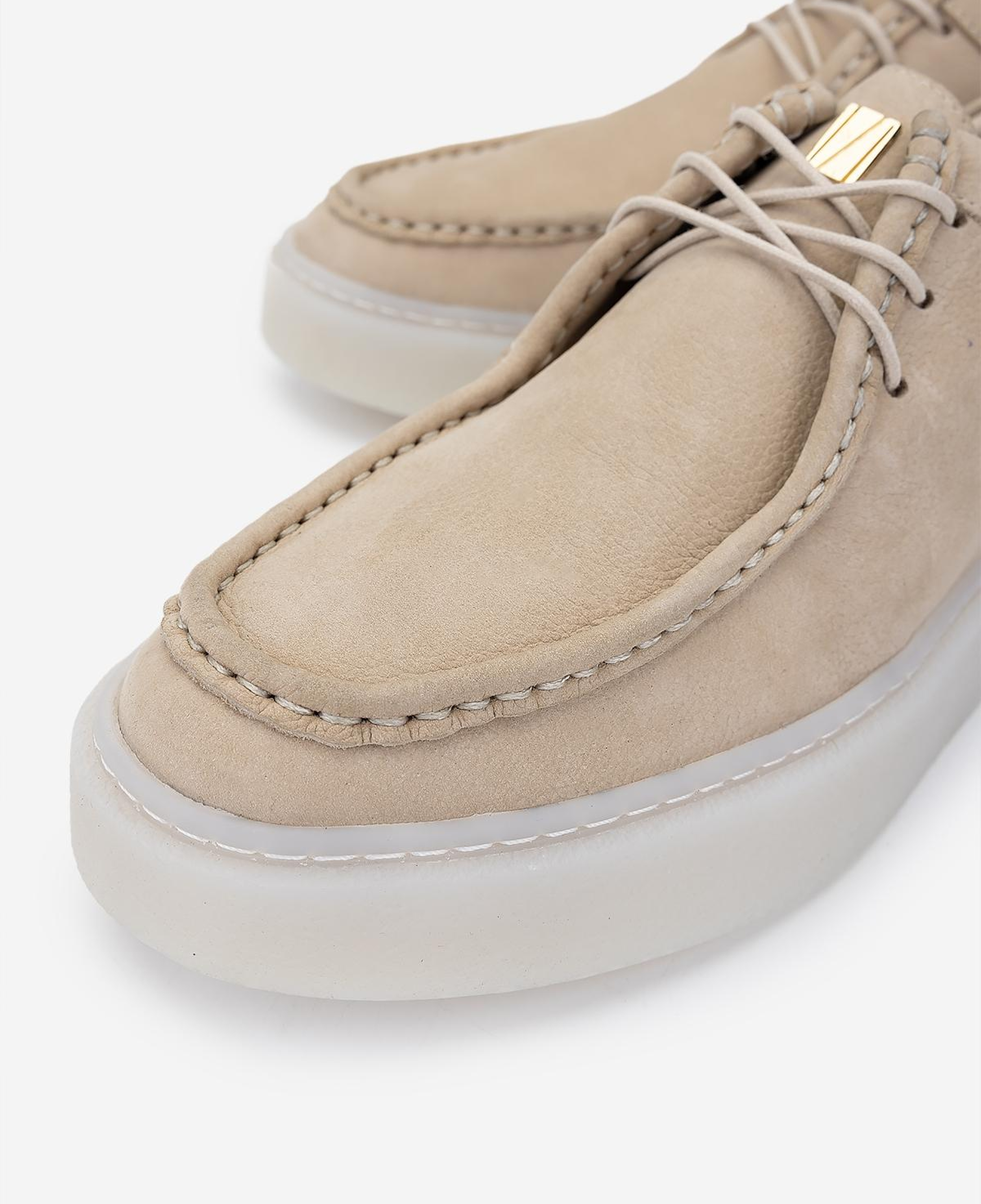 Valmenti Erkek Hakiki Deri Bej Sneakers & Spor Ayakkabı