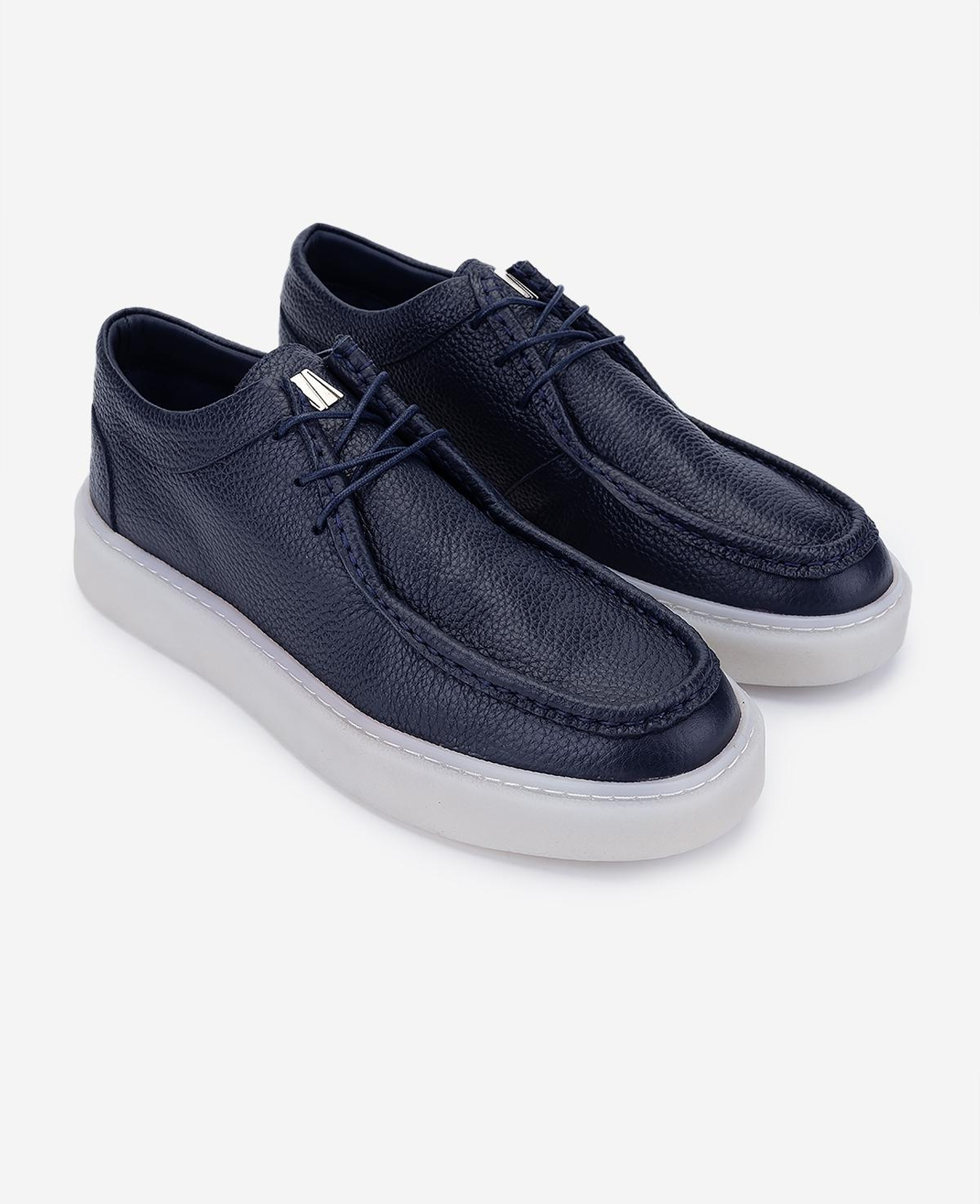 Valmenti Erkek Hakiki Deri Lacivert Sneakers & Spor Ayakkabı