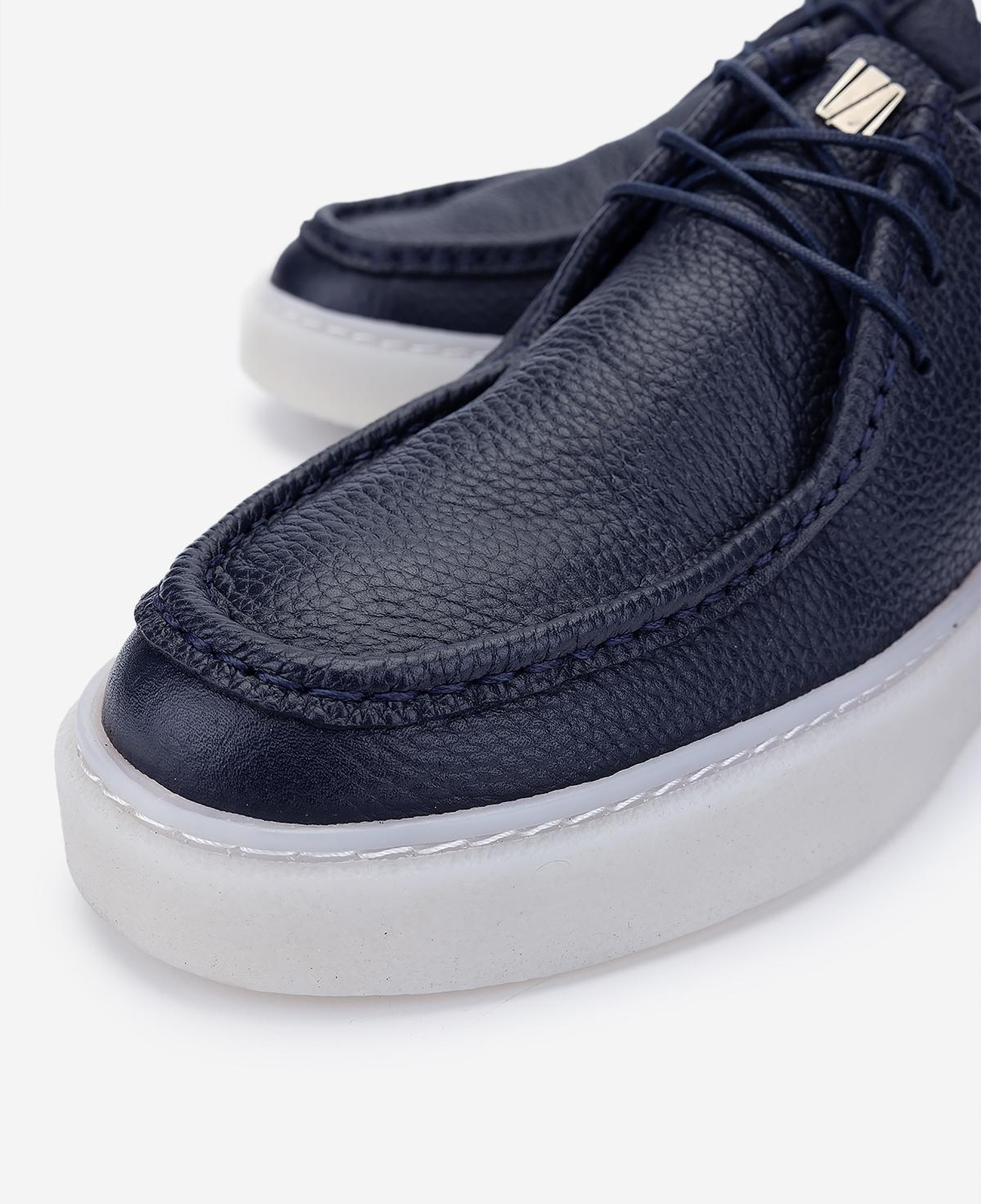 Valmenti Erkek Hakiki Deri Lacivert Sneakers & Spor Ayakkabı