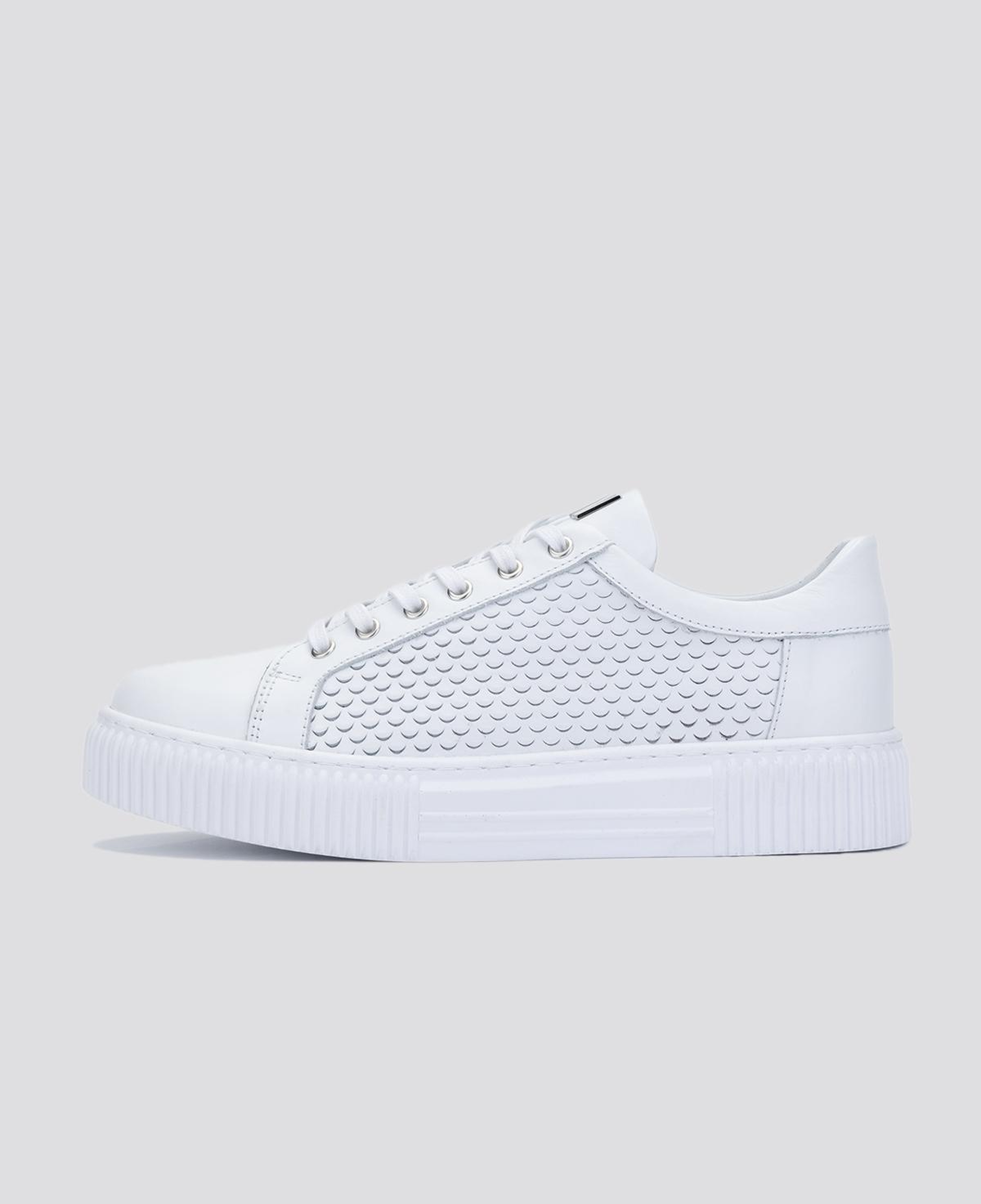 Valmenti Erkek Hakiki Deri Beyaz Sneakers & Spor Ayakkabı