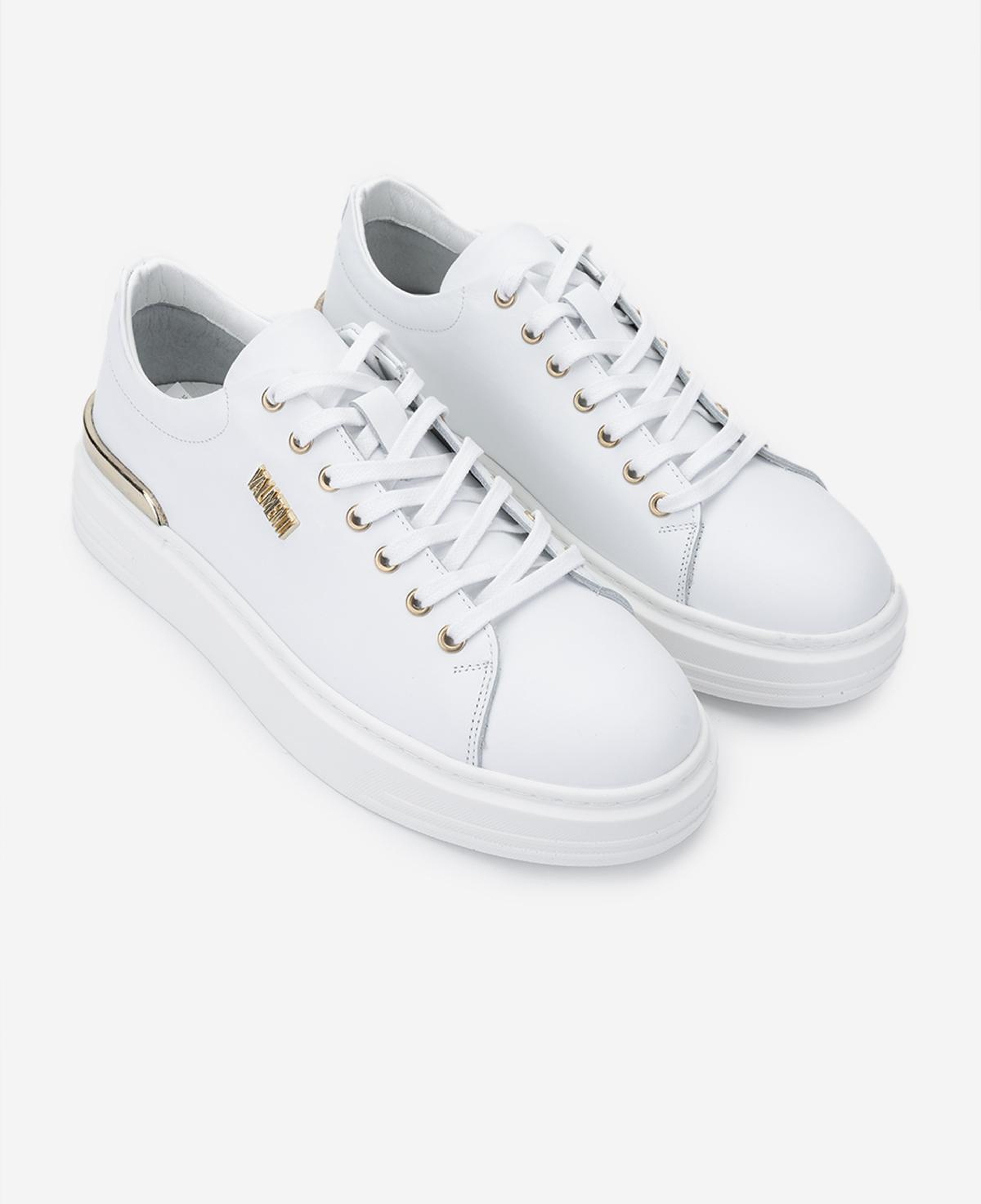 Valmenti Erkek Hakiki Deri Beyaz Sneakers & Spor Ayakkabı