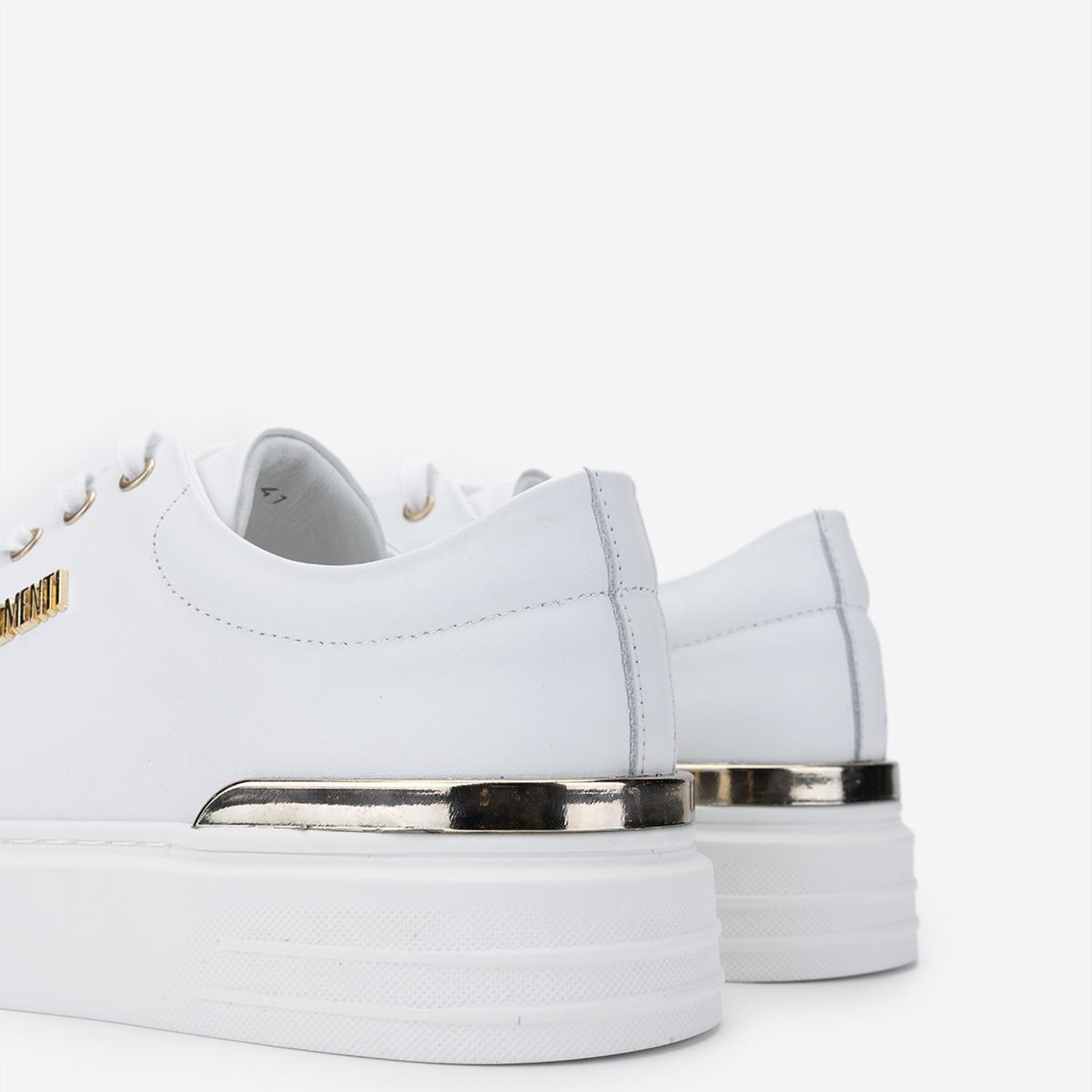 Valmenti Erkek Hakiki Deri Beyaz Sneakers & Spor Ayakkabı